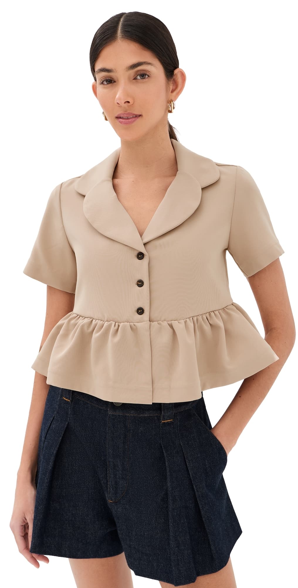 Kika Vargas Mattie Top Camel