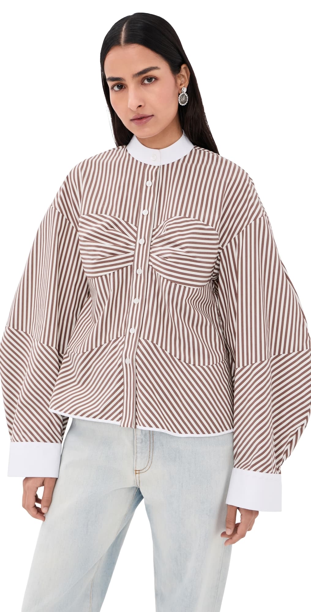 Kika Vargas Rigoberta Top Brown