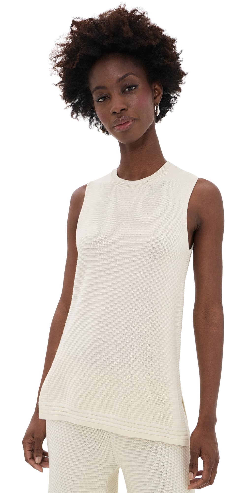 La Ligne Crochet Maxime Top Ivory