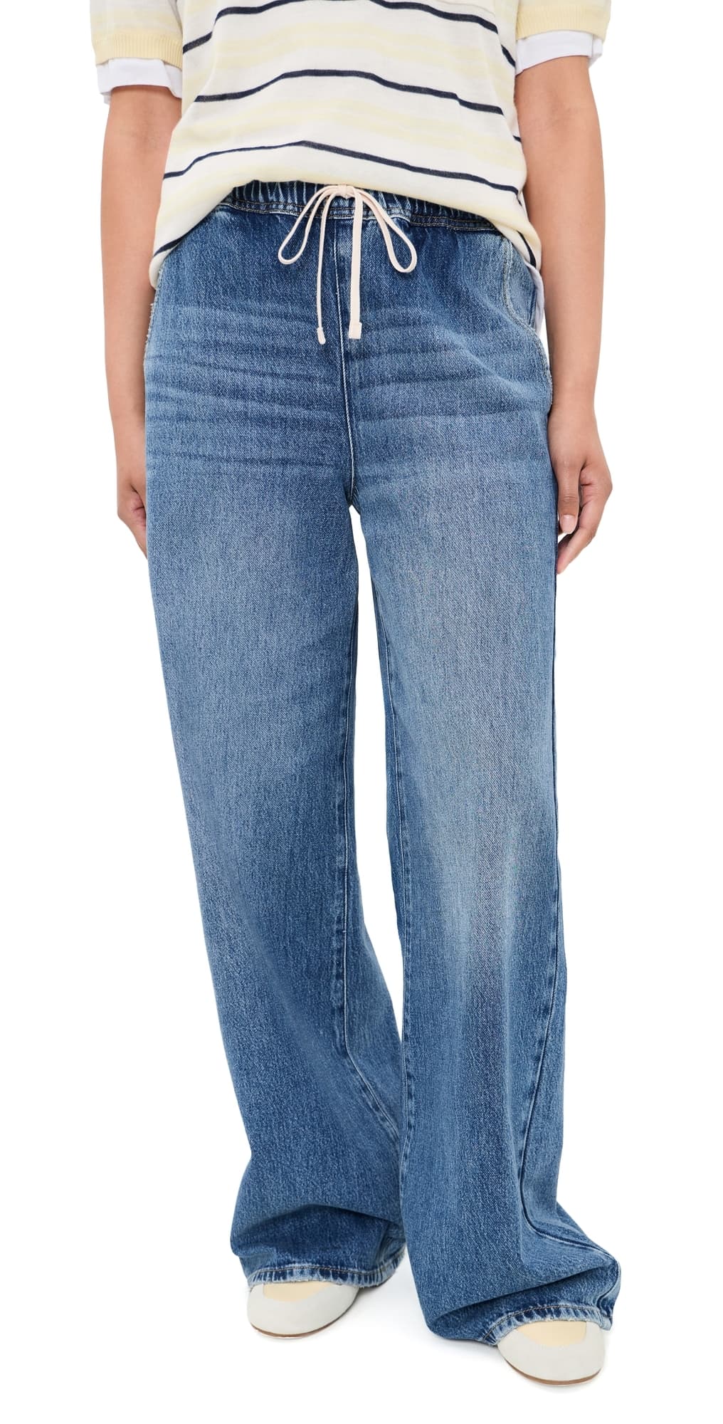 La Ligne Elastic Waist Jeans Walter