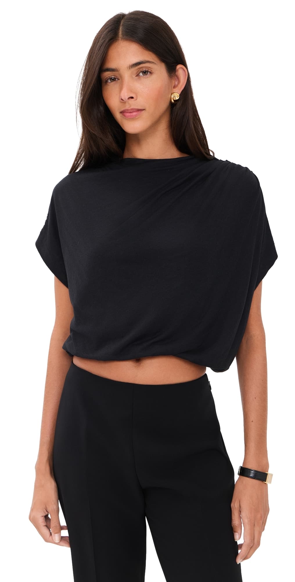 La Ligne Milla Top Black