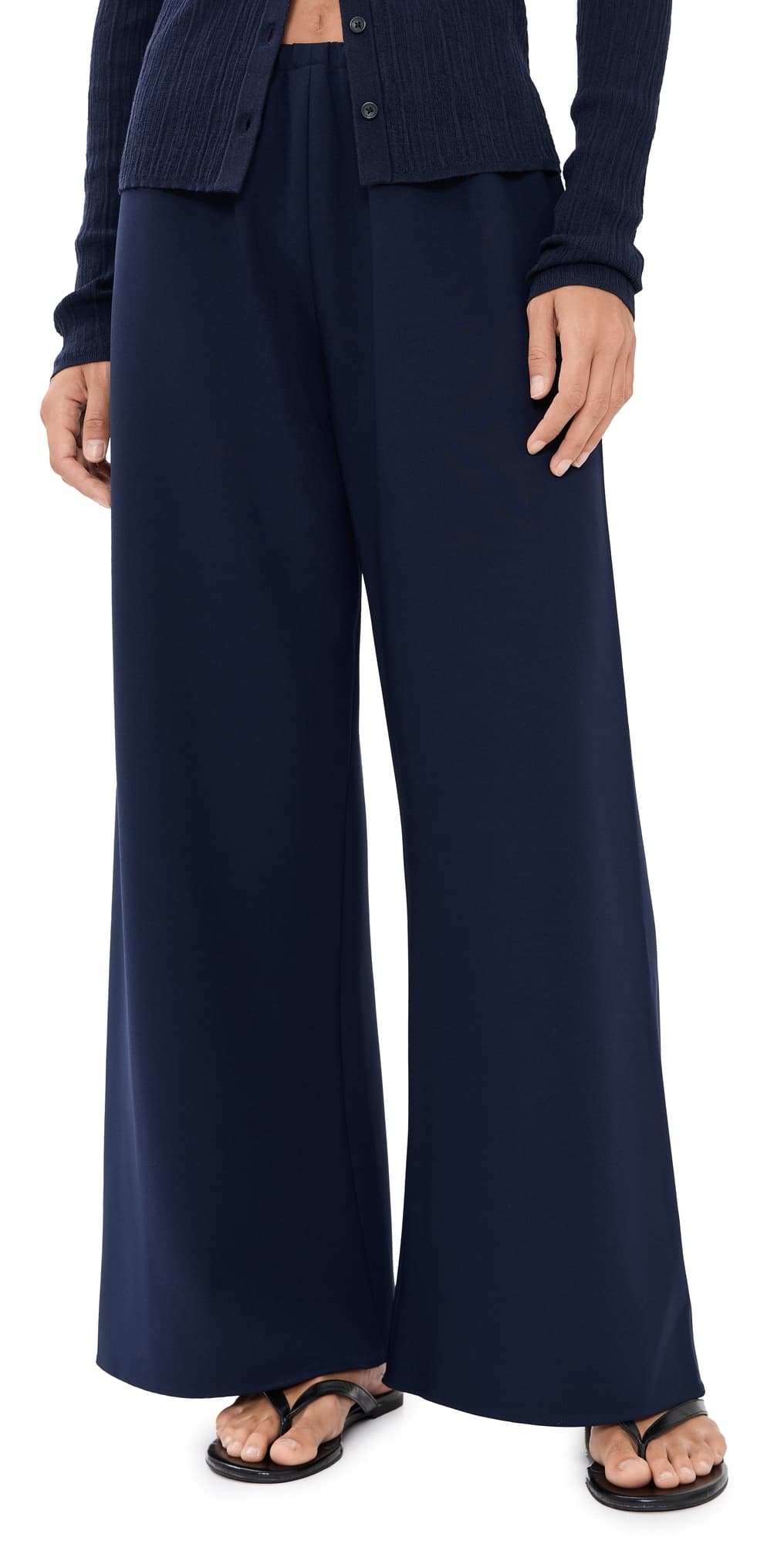 La Ligne Cropped Colby Pants Navy