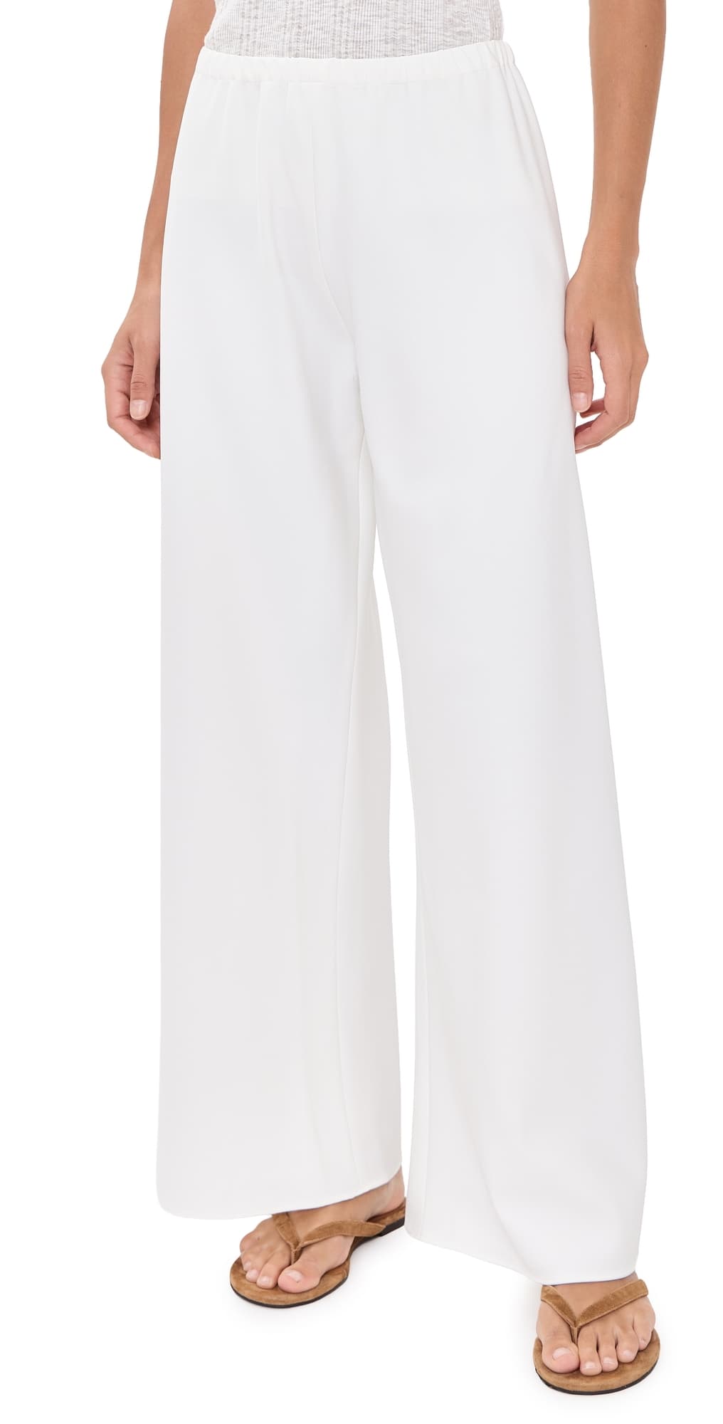 La Ligne Cropped Colby Pants Ivory