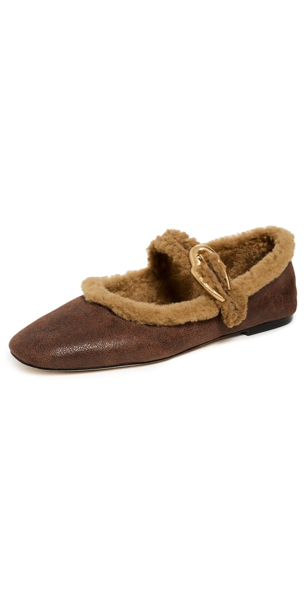 Larroudé Verona Ballet Flats Brown