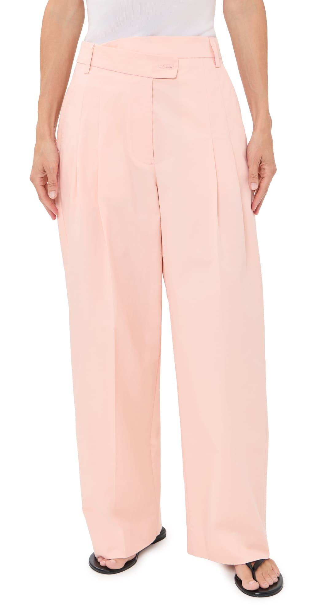 The Latest Petite Ester Tecnico Tinto Pants Light Pink