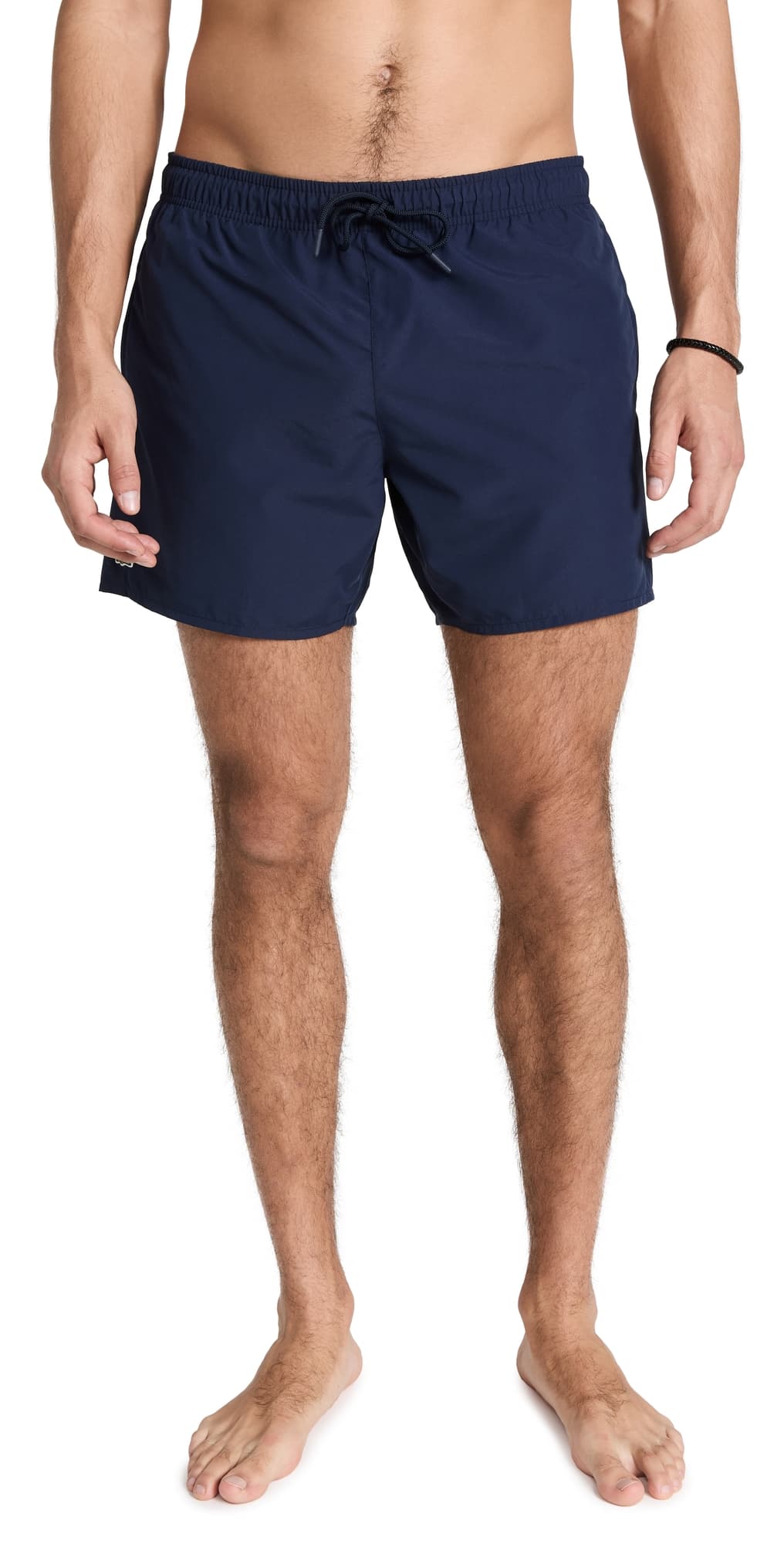 Lacoste Quick-Dry Swim Shorts 5.5 381-green/navy blue