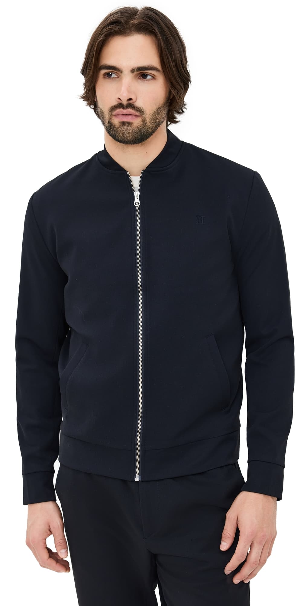 Les Deux Como Bomber Jacket Navy