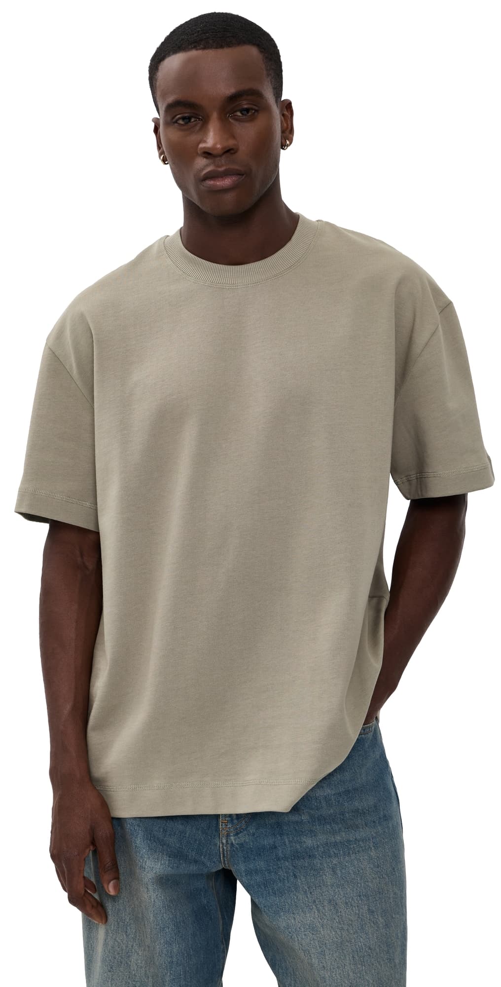 Les Deux Carl Tee Laurel Oak Sand
