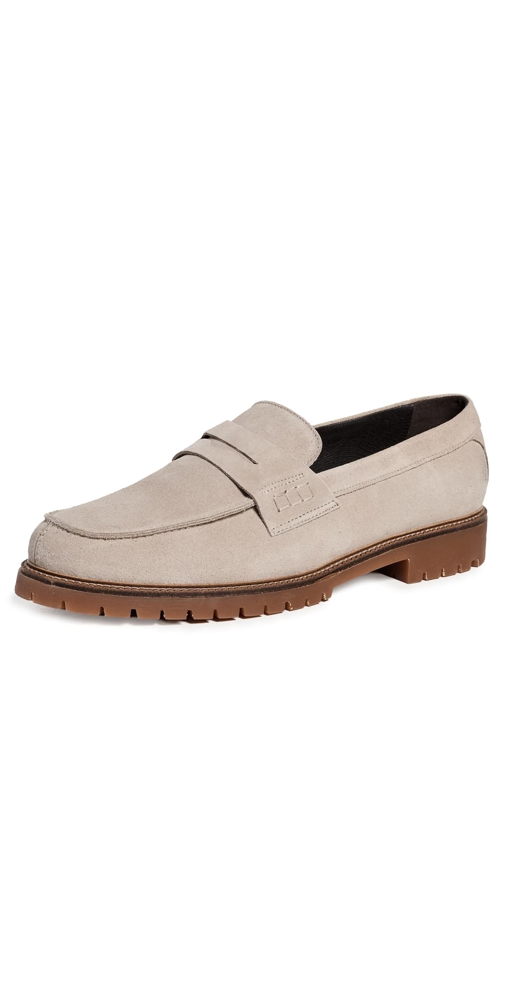 Les Deux Taylor Suede Loafers Light Sand
