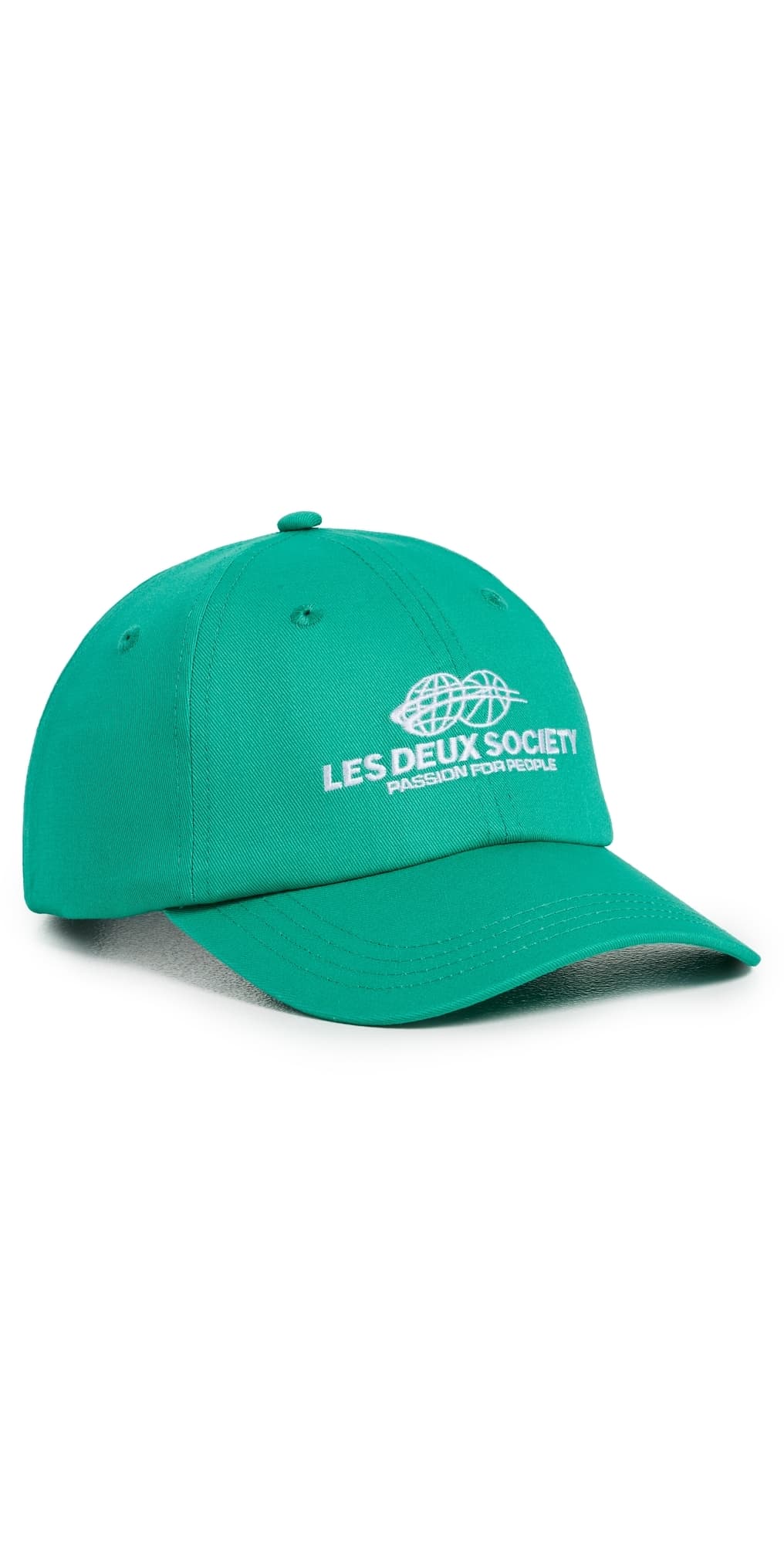 Les Deux Exhibition Dad Cap Green Spruce