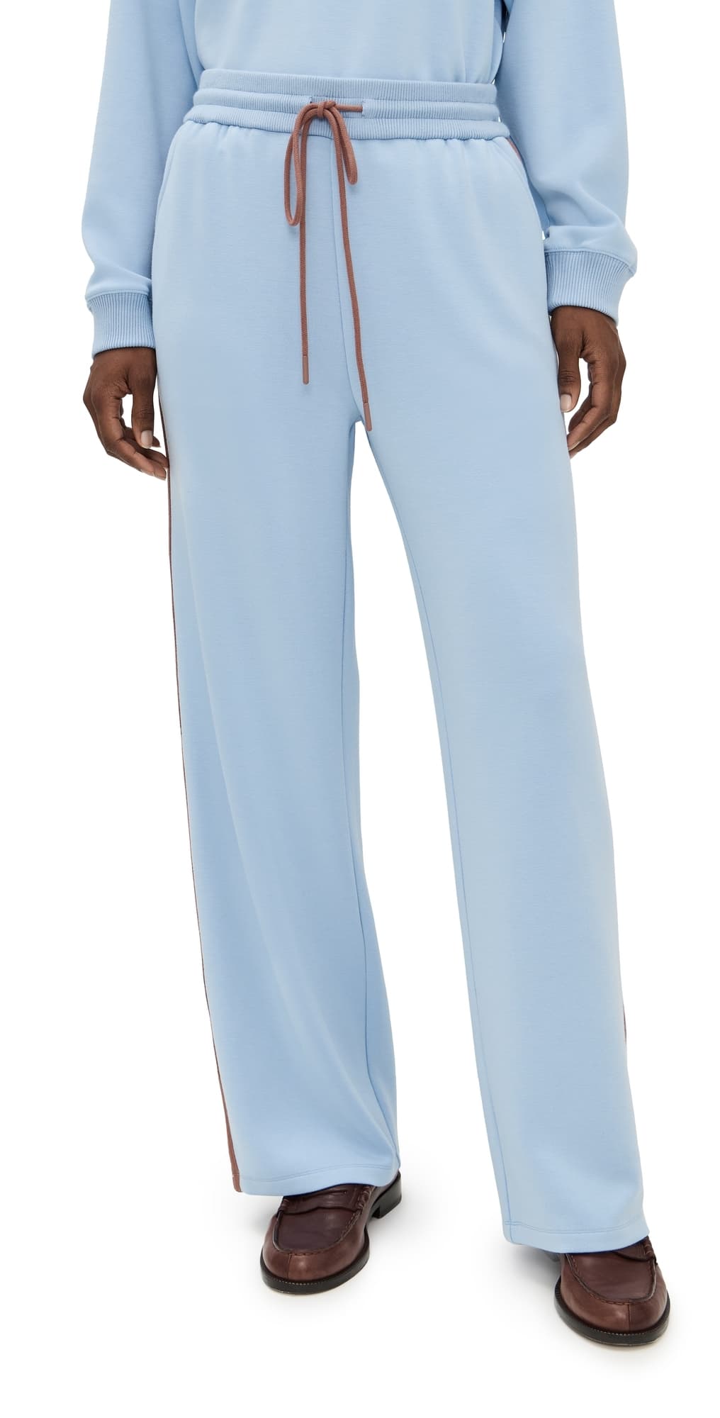 LE BOP Lou Sweatpants Chambray Blue