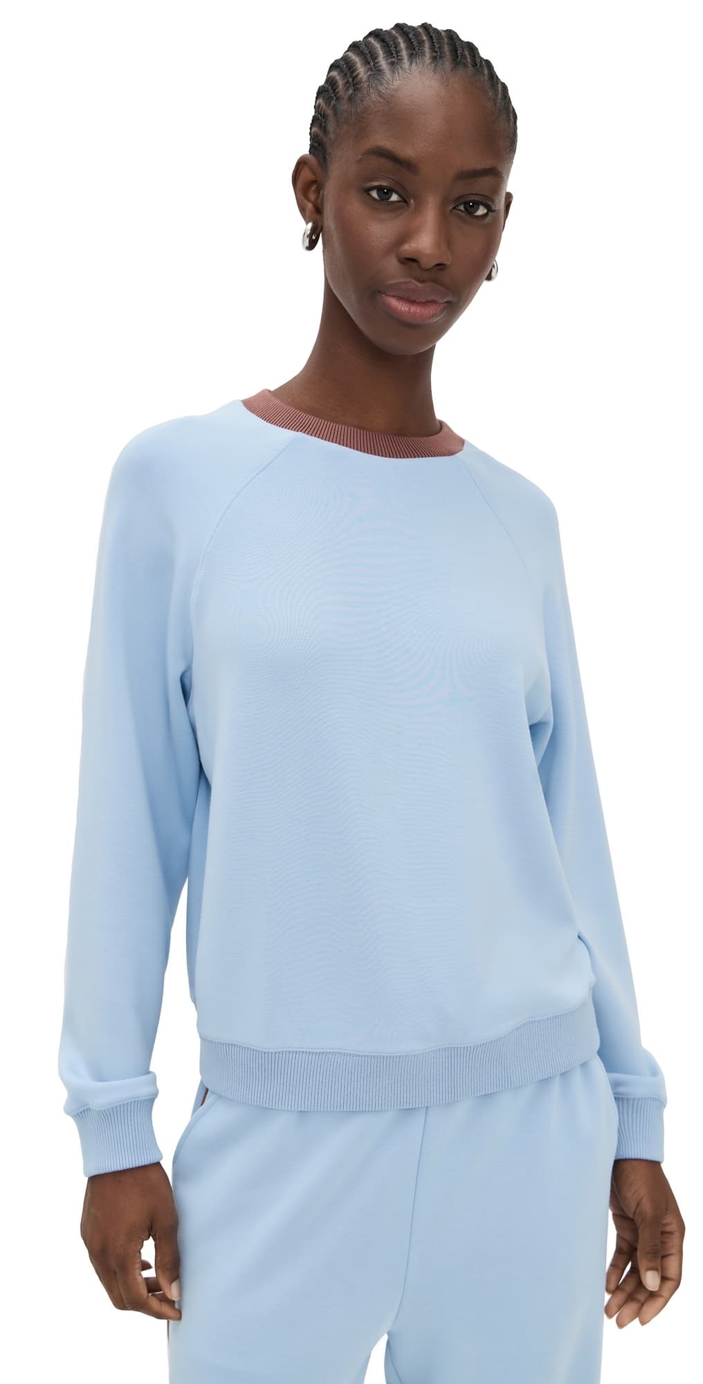 LE BOP Helene Sweatshirt Chambray Blue