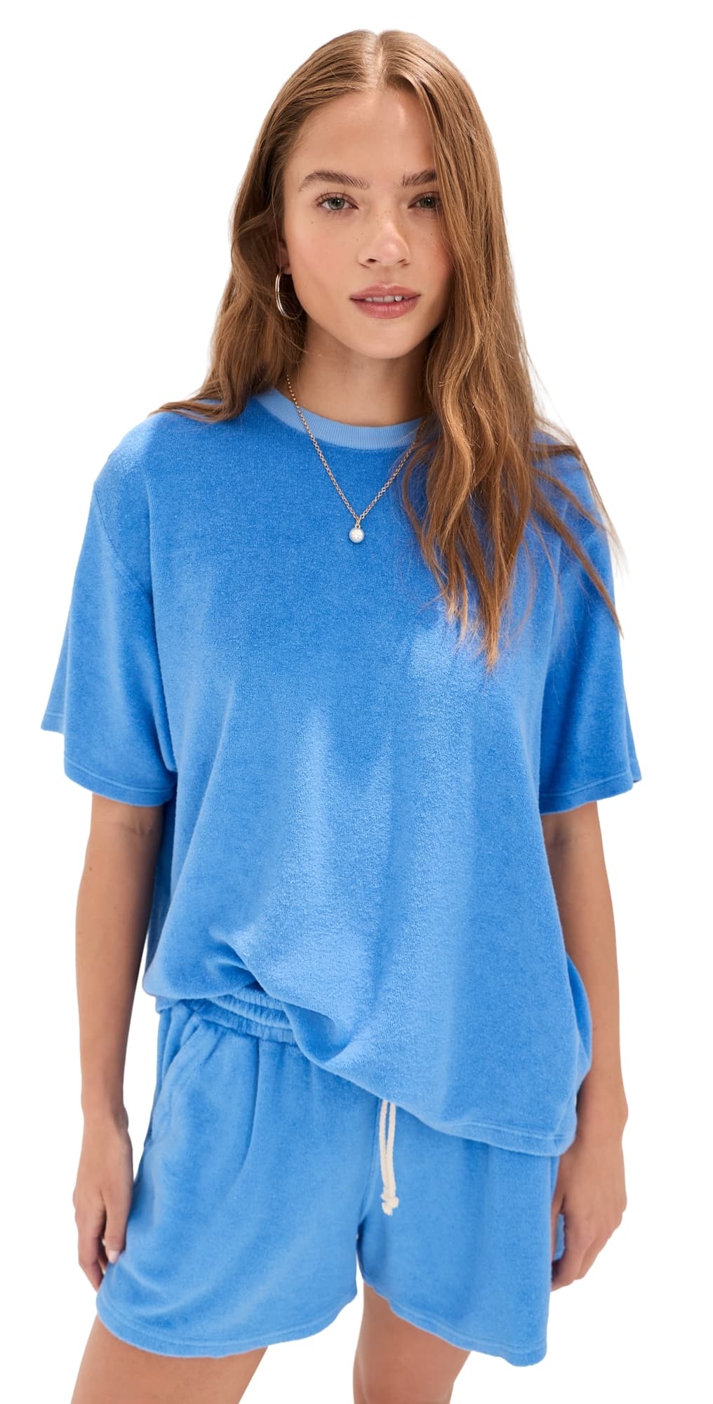 LE BOP Farrah Terry Tee Marina
