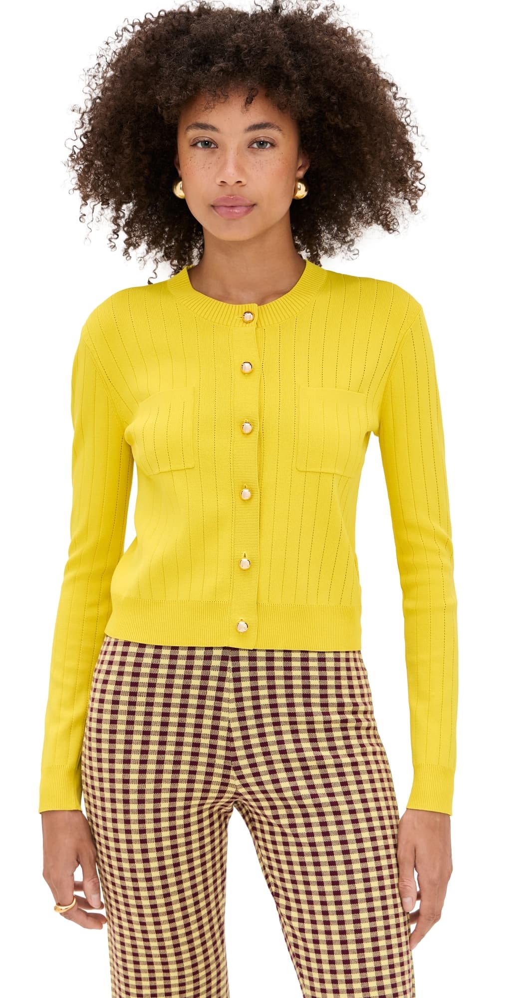 LE BOP Diana Cardigan Citrine