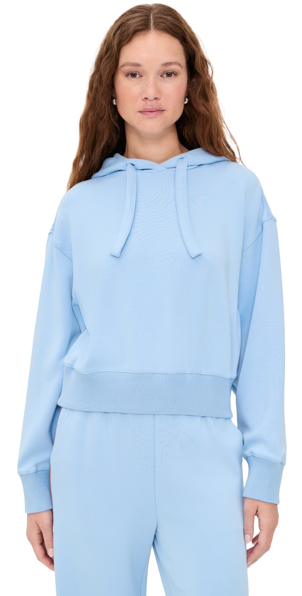 LE BOP Cleo Pullover Hoodie Chambray Blue