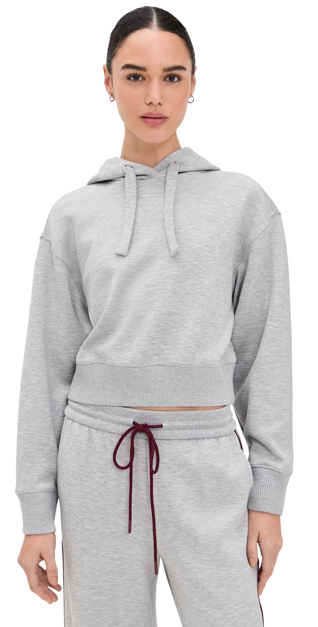 LE BOP Cleo Pullover Hoodie Heather Grey