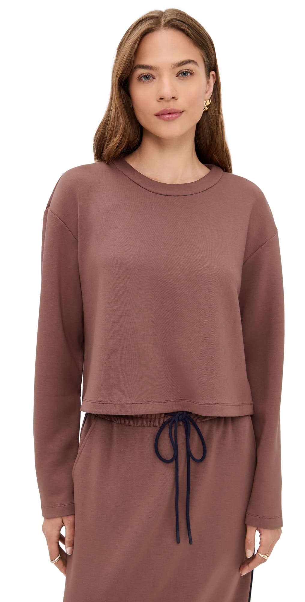 LE BOP Danica Crop Top Nutmeg