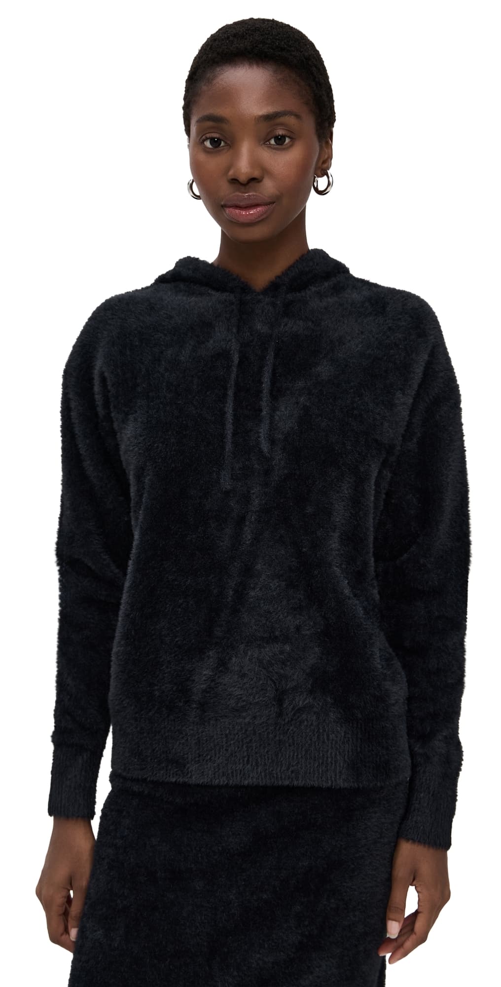 LE BOP Fuzzy Hoodie Black