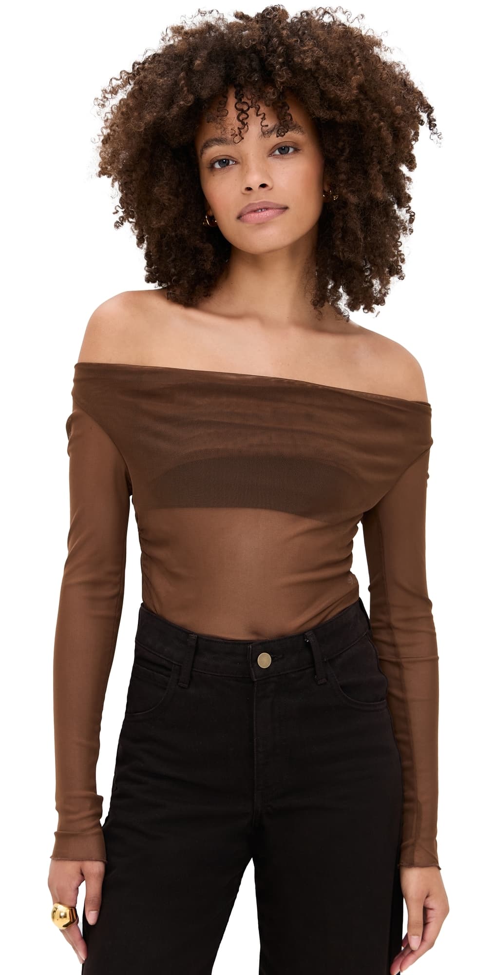LE BOP Scarlet Top Brown