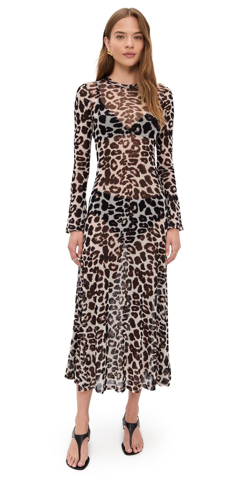 LE BOP Hattie Dress Leopard