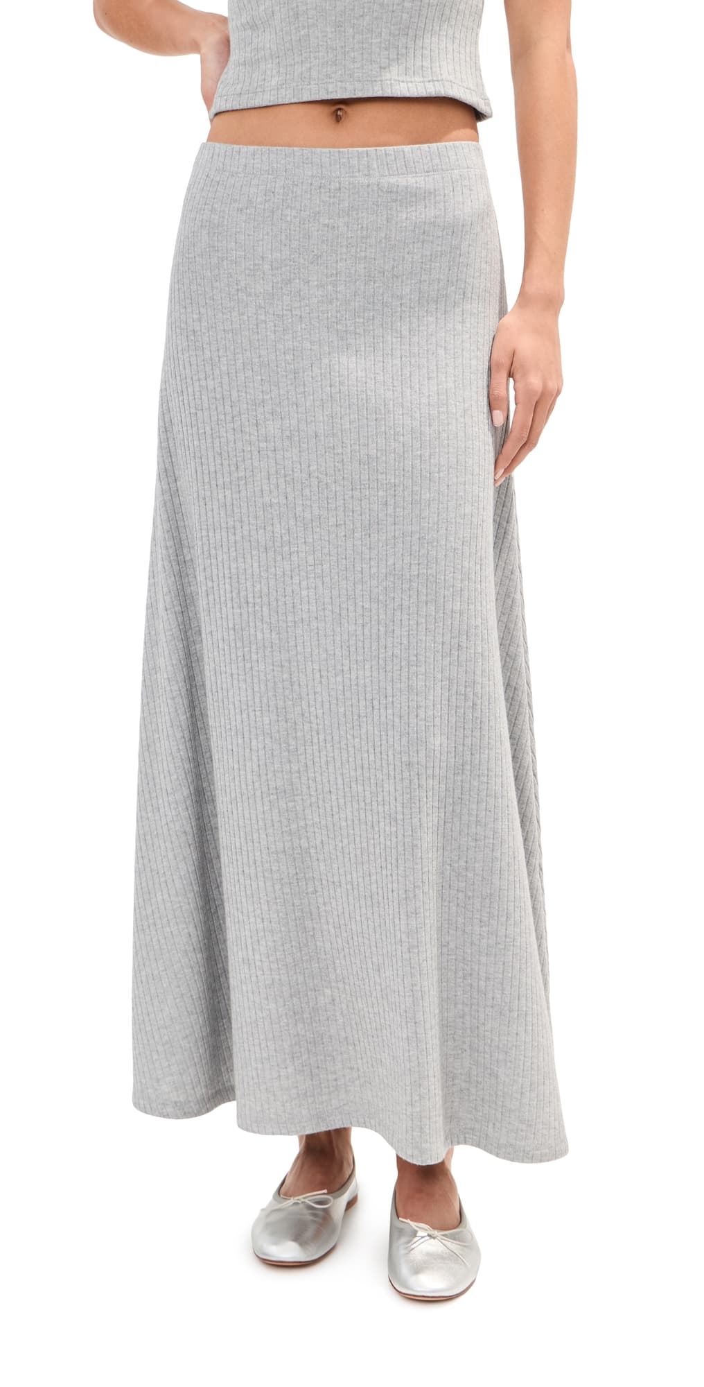 LE BOP Remi Skirt Heather Grey