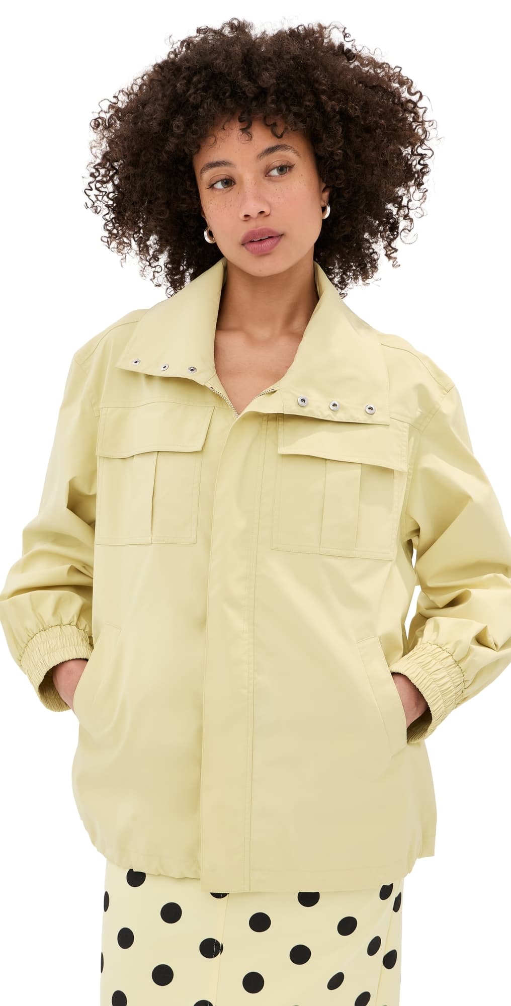 LE BOP Aubrey Jacket Honeydew