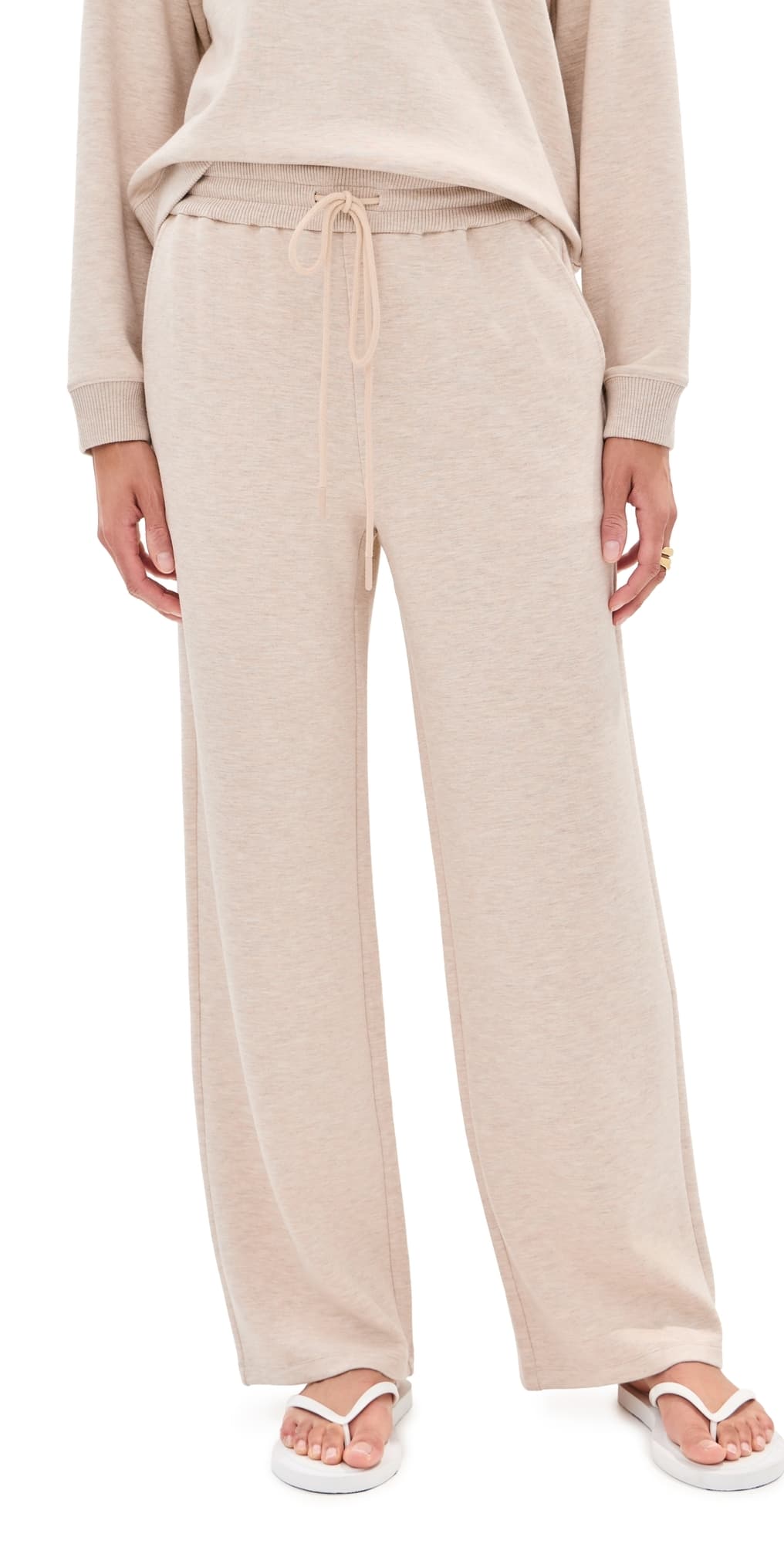 LE BOP Lou Sweatpants Heathered Oat