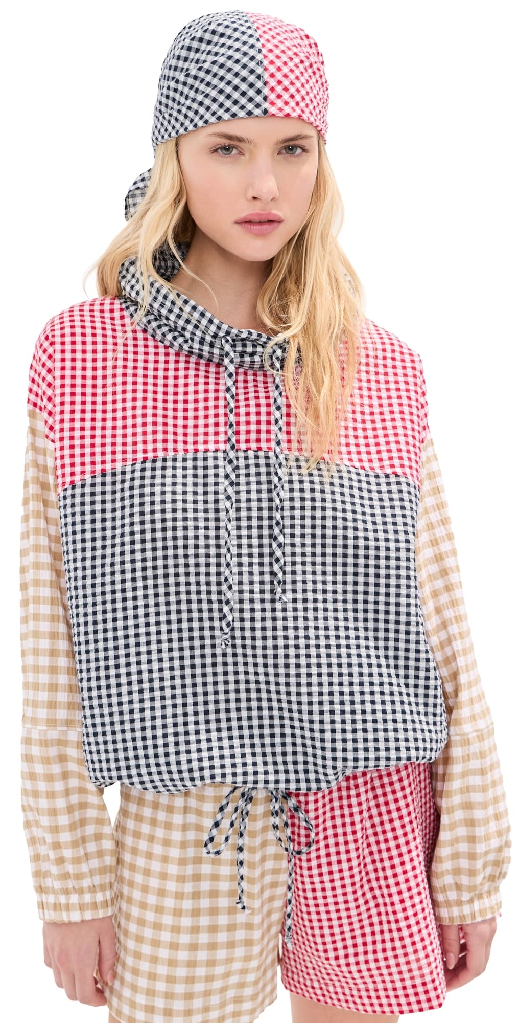 LE BOP Carson Anorak Multi Check