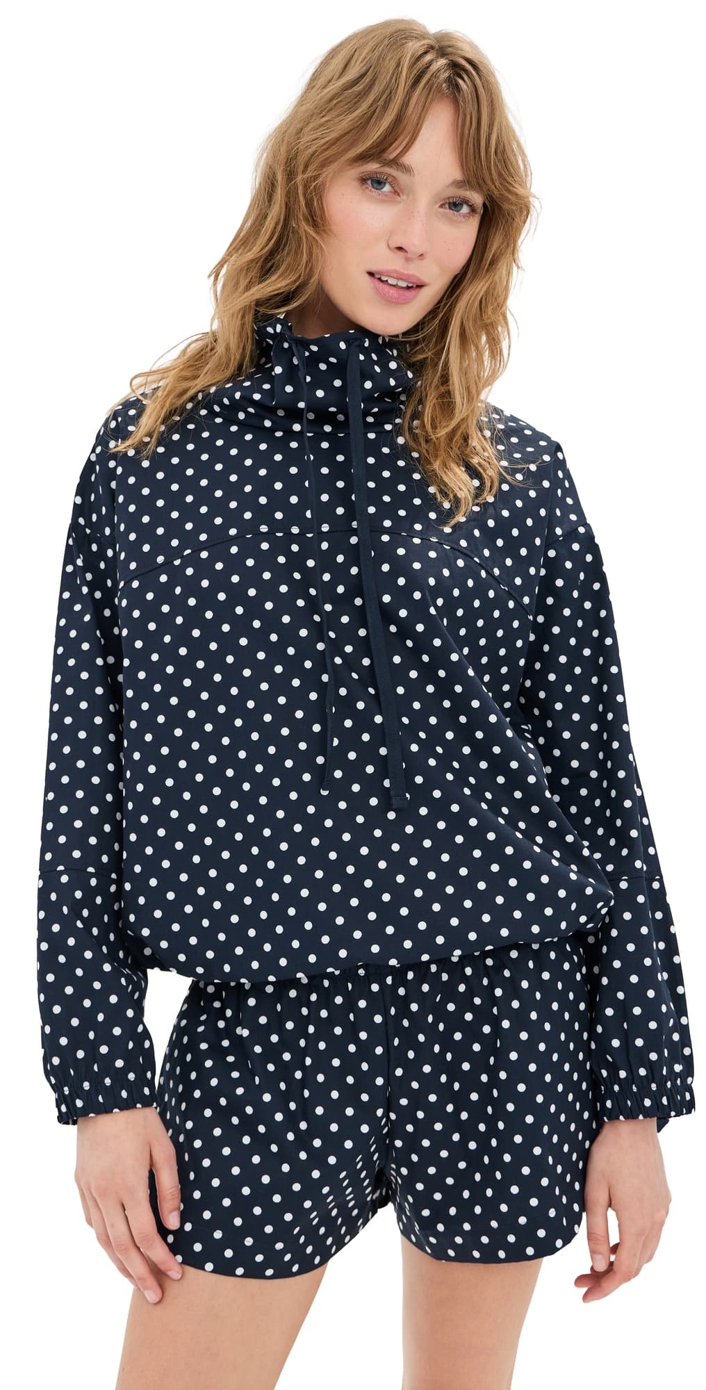 LE BOP Carson Anorak Navy/White