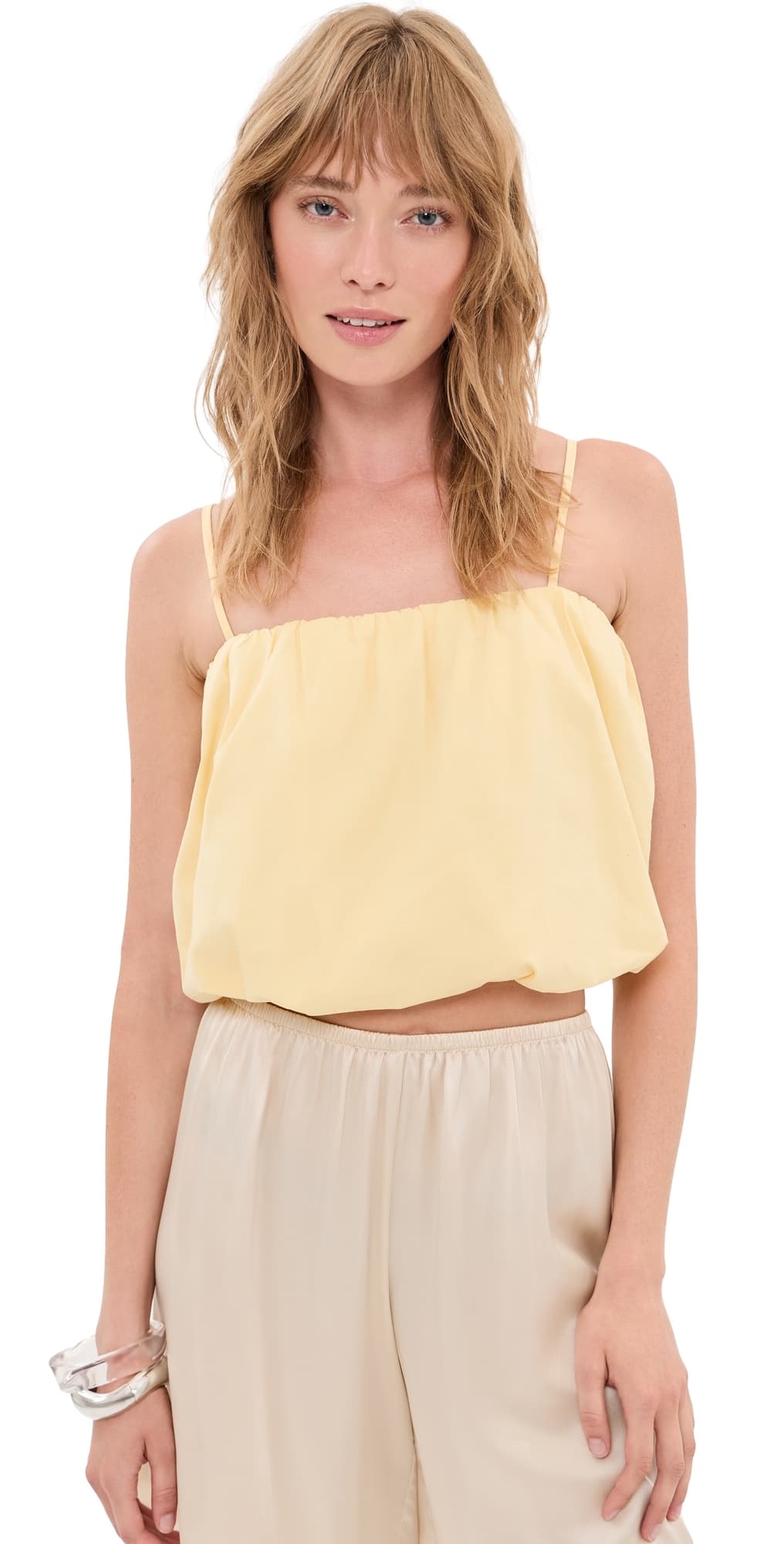 LE BOP Anita Blouse Pale Yellow