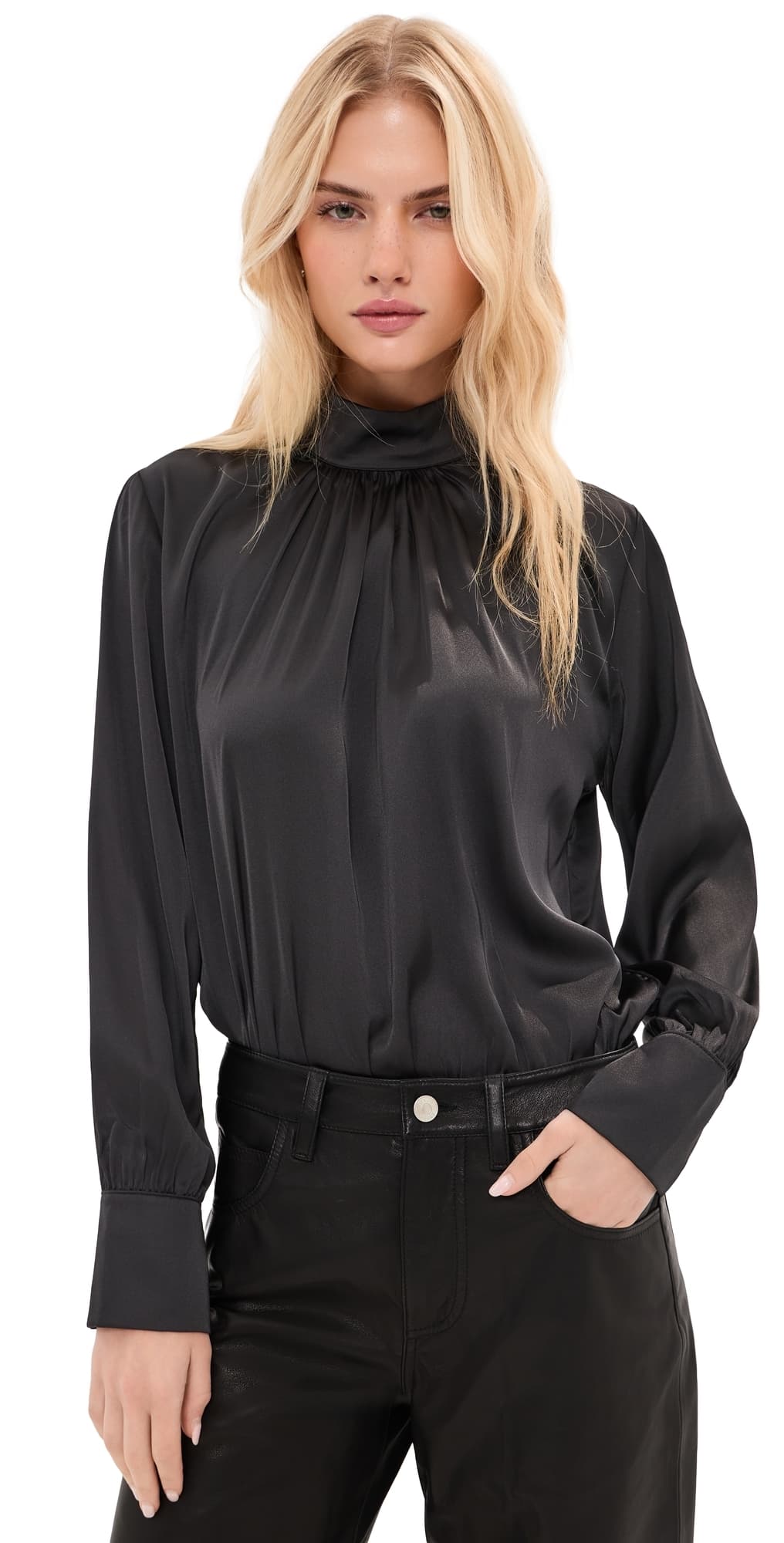 LE BOP Zaza Thong Bodysuit Black