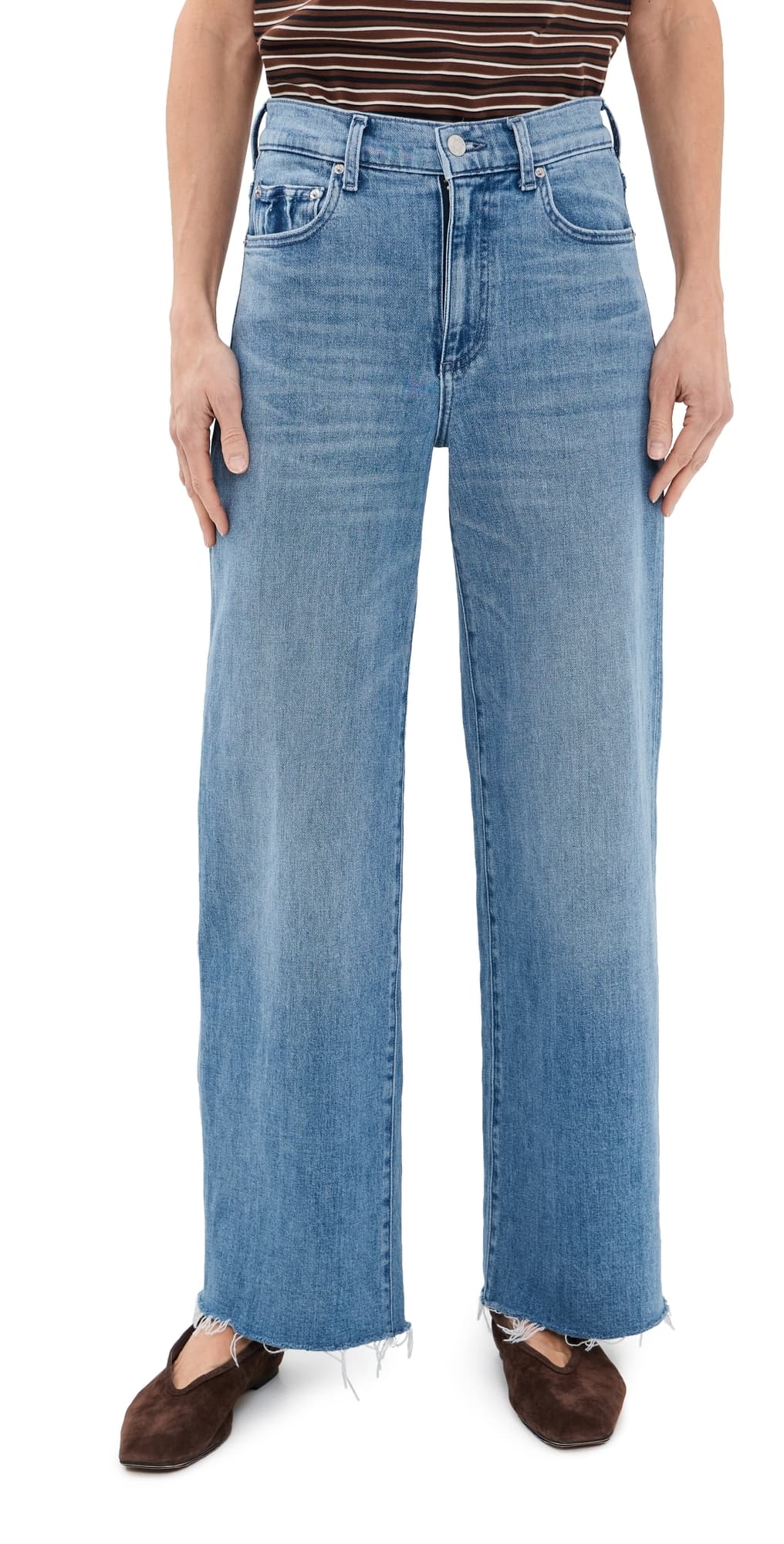 LE JEAN Petite Column Jeans Blue Crush