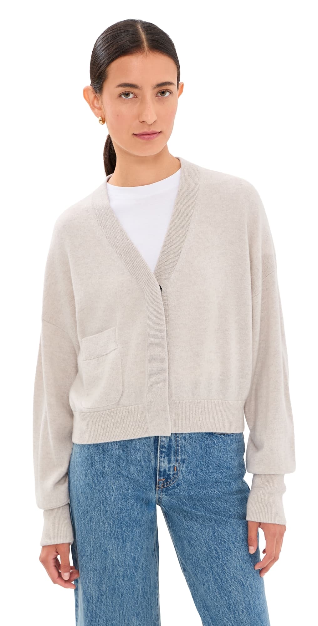 Le Kasha Bruges Cashmere Cardigan Light Beige