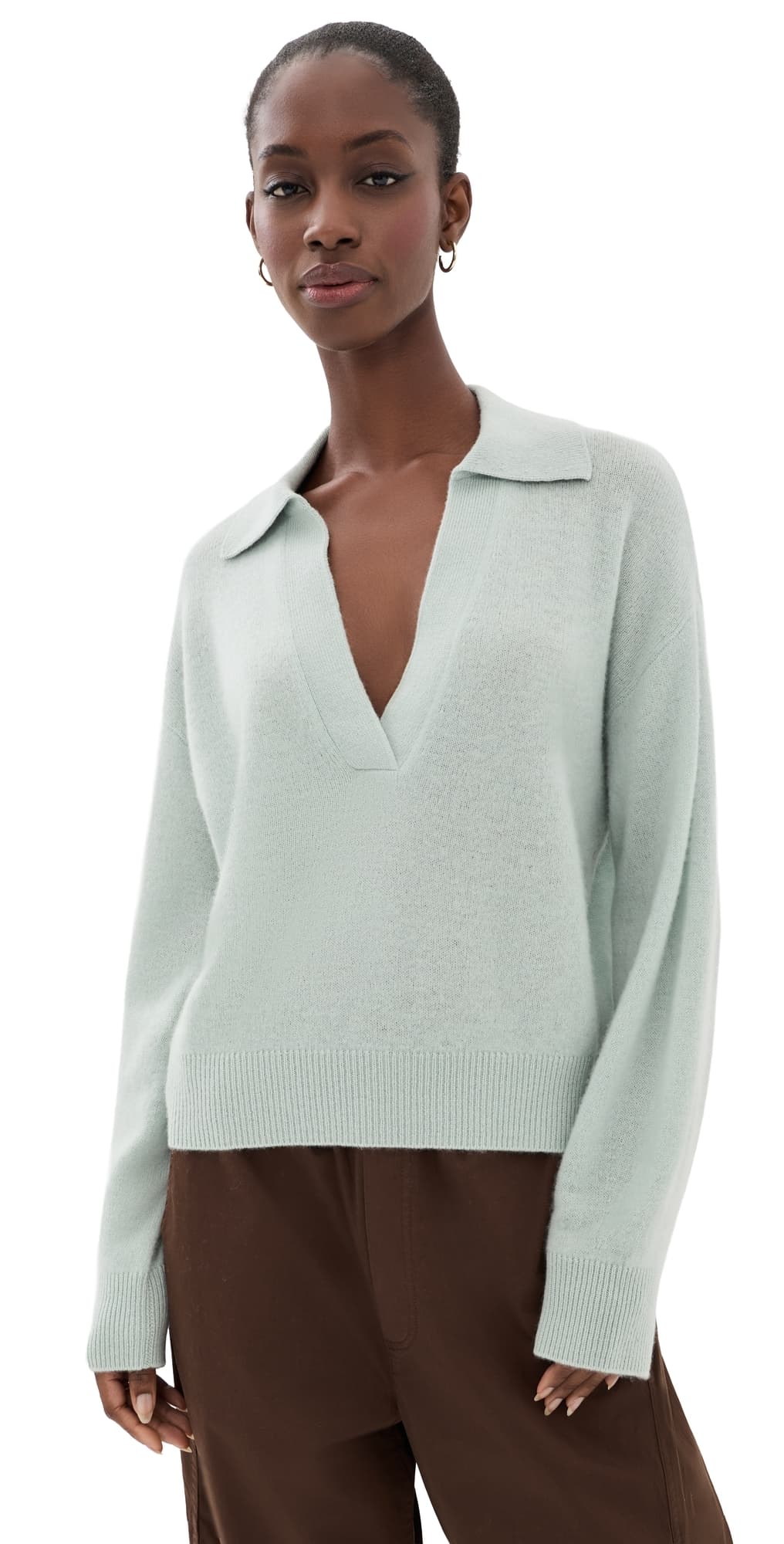Le Kasha Jackson Cashmere Sweater Lagoon