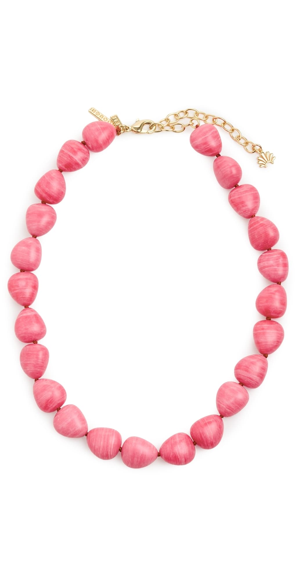 Lele Sadoughi Baroque Collar Necklace Coral