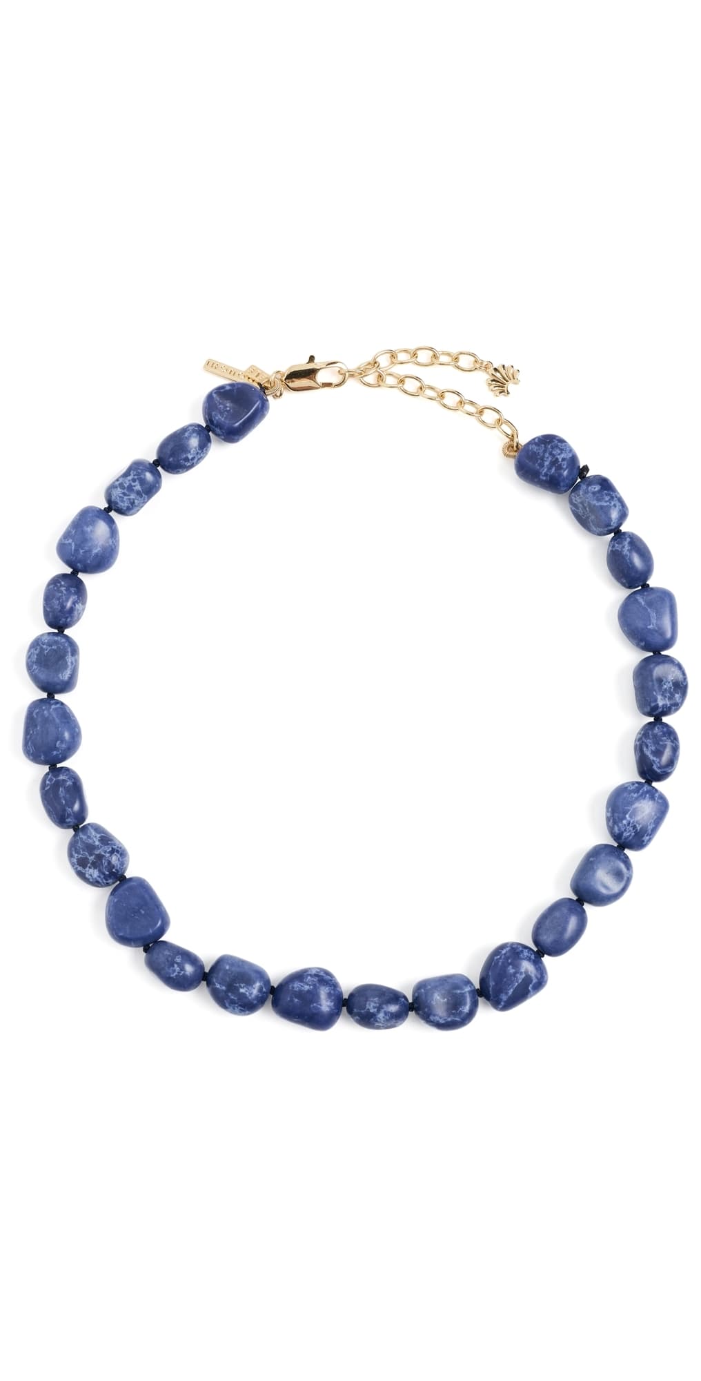 Lele Sadoughi Baroque Collar Necklace Indigo