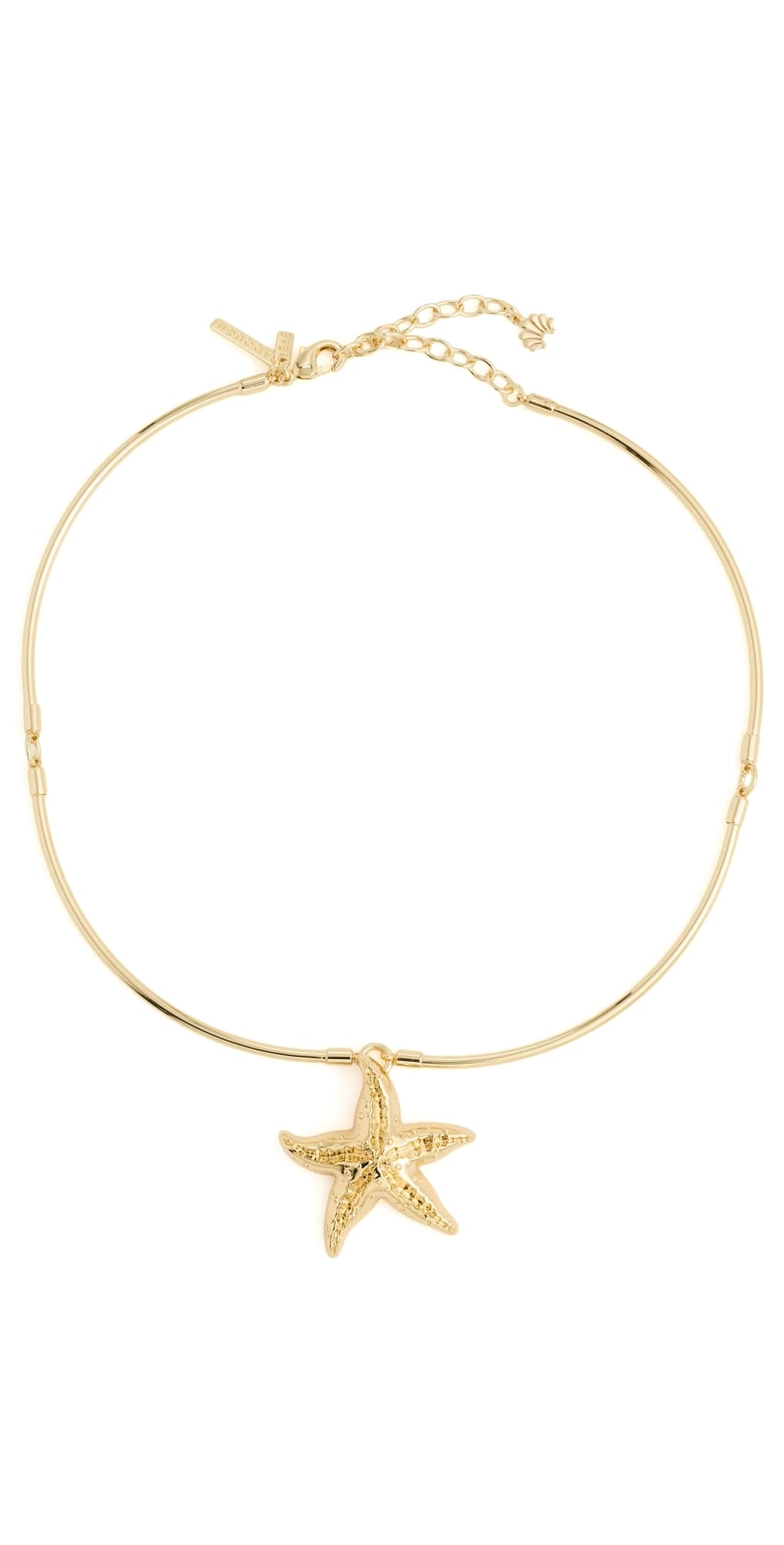 Lele Sadoughi Starfish Collar Necklace Gold