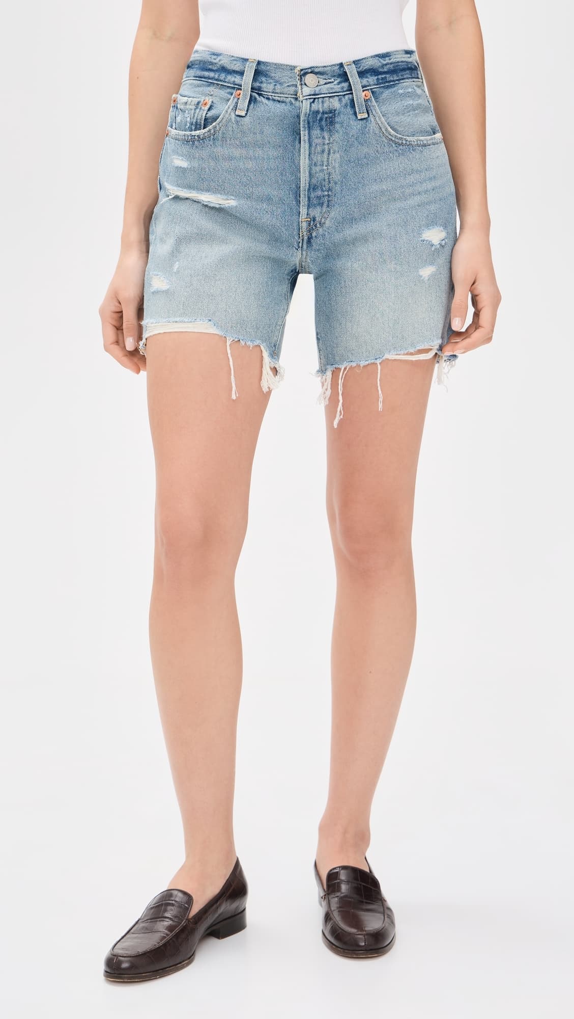 Levi's 501 Mid Thigh Shorts Got Looks Ns