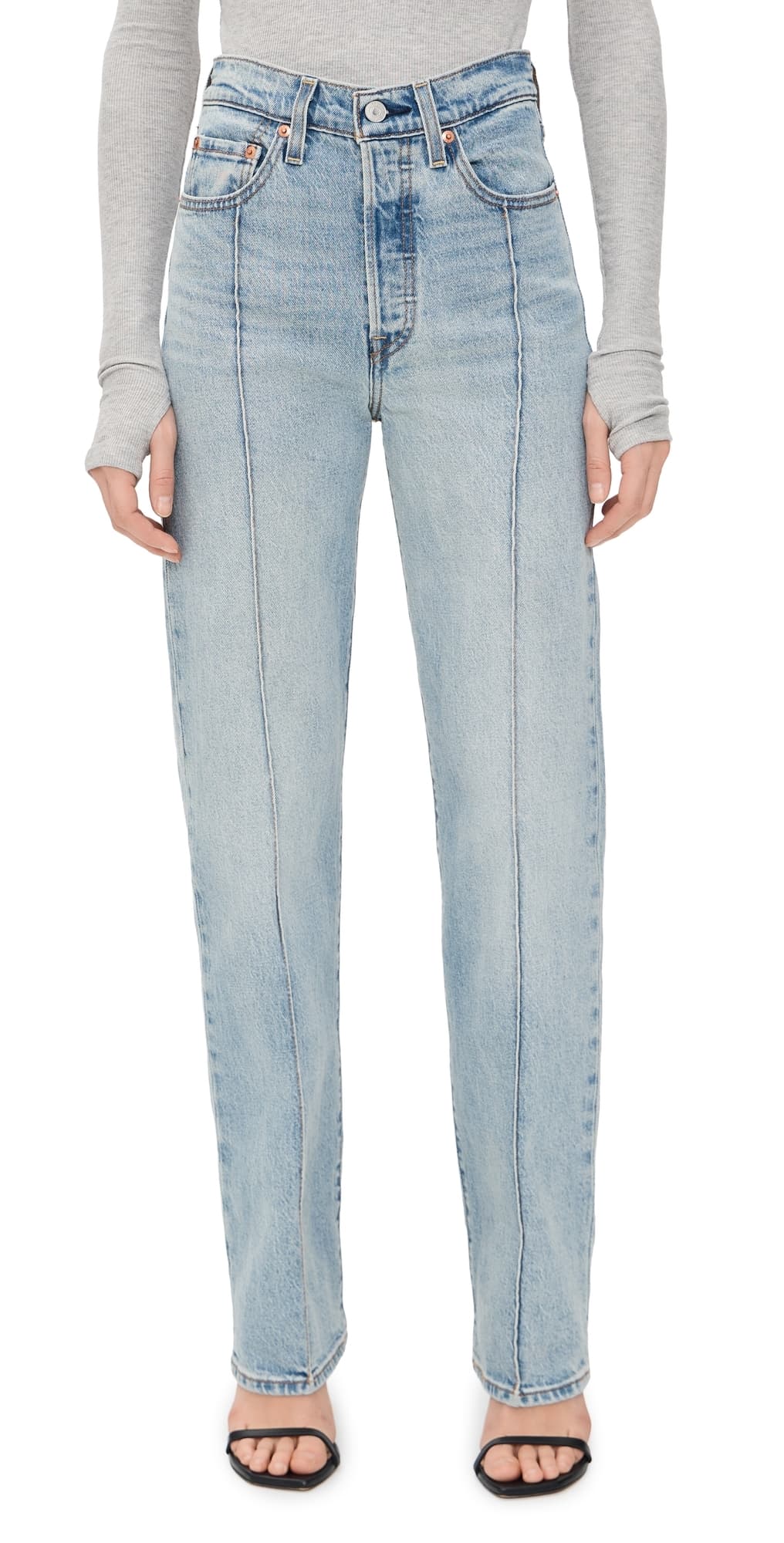 Levi's Ribcage Full Length Jeans What Now Psk