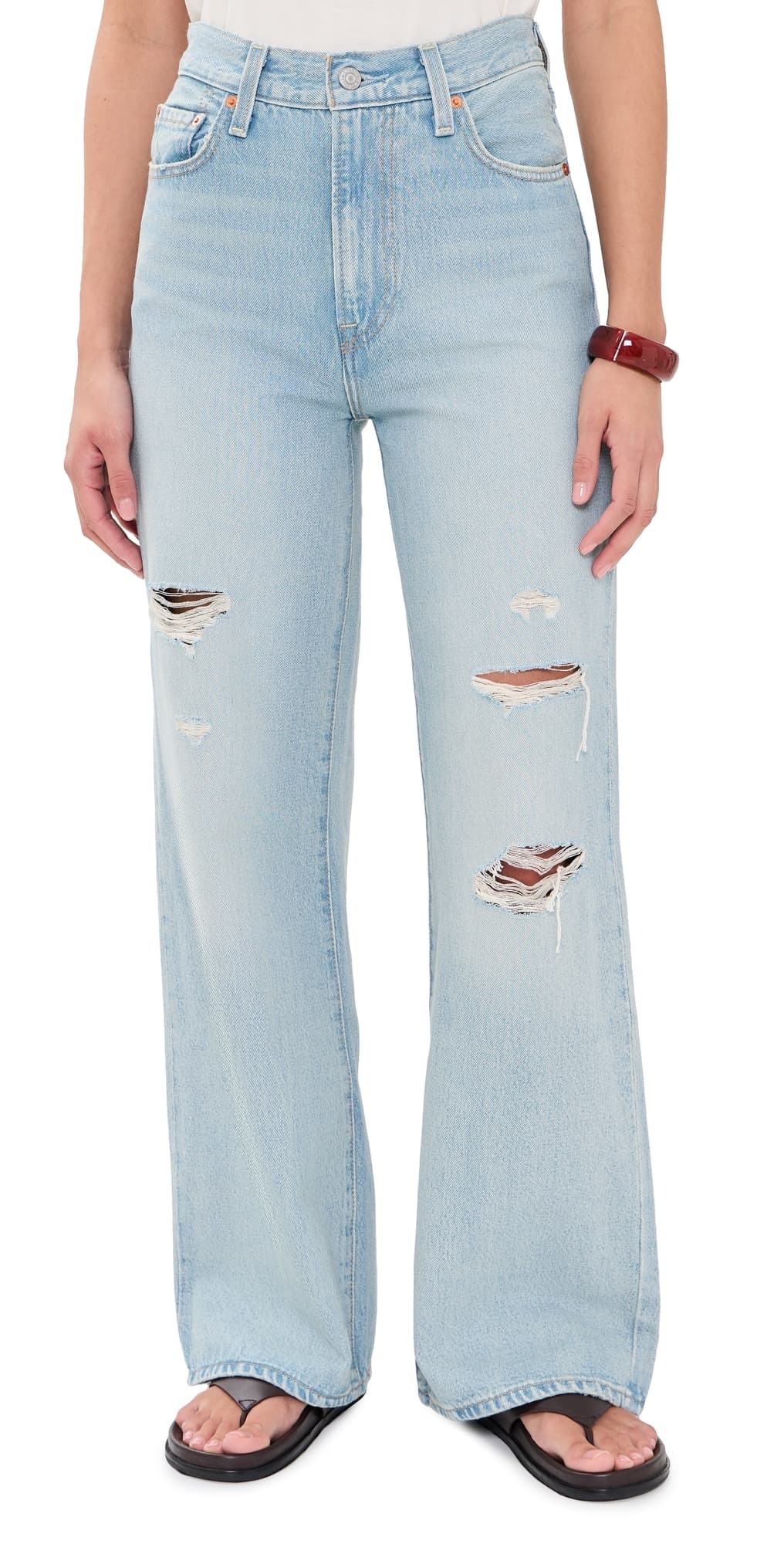 Levi's Ribcage Wide Jeans Set Up