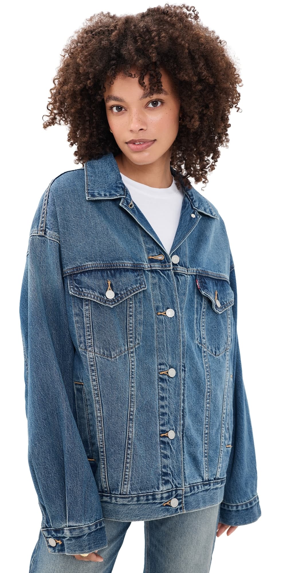 Levi's XL Women's Denim Trucker Jacket Trial Case