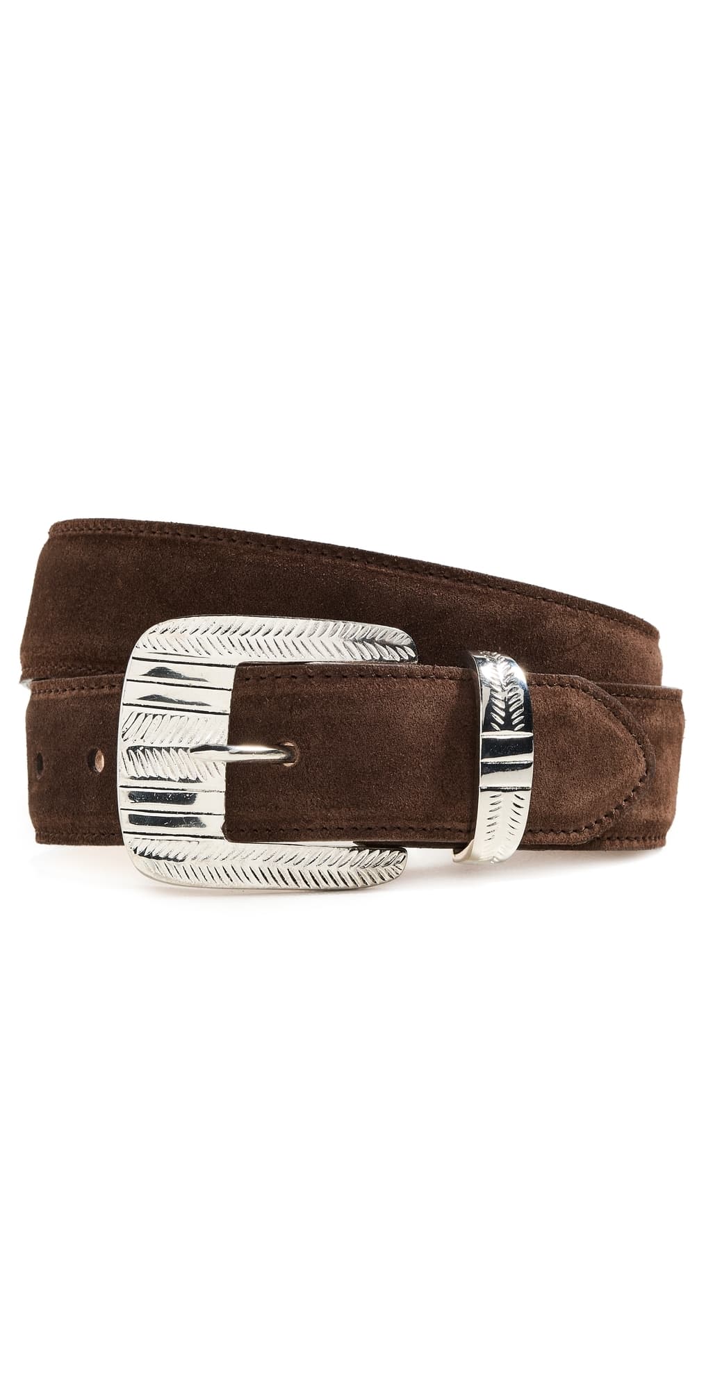 L'AGENCE Aya Belt Chocolate Brown