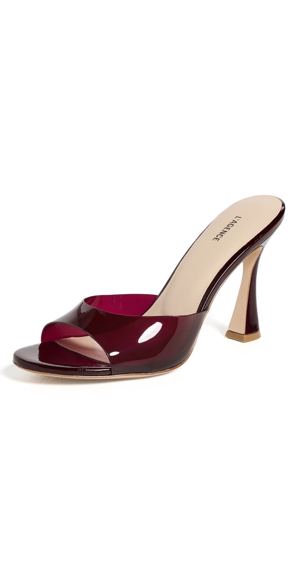 L'AGENCE Avery Shoes Burgundy