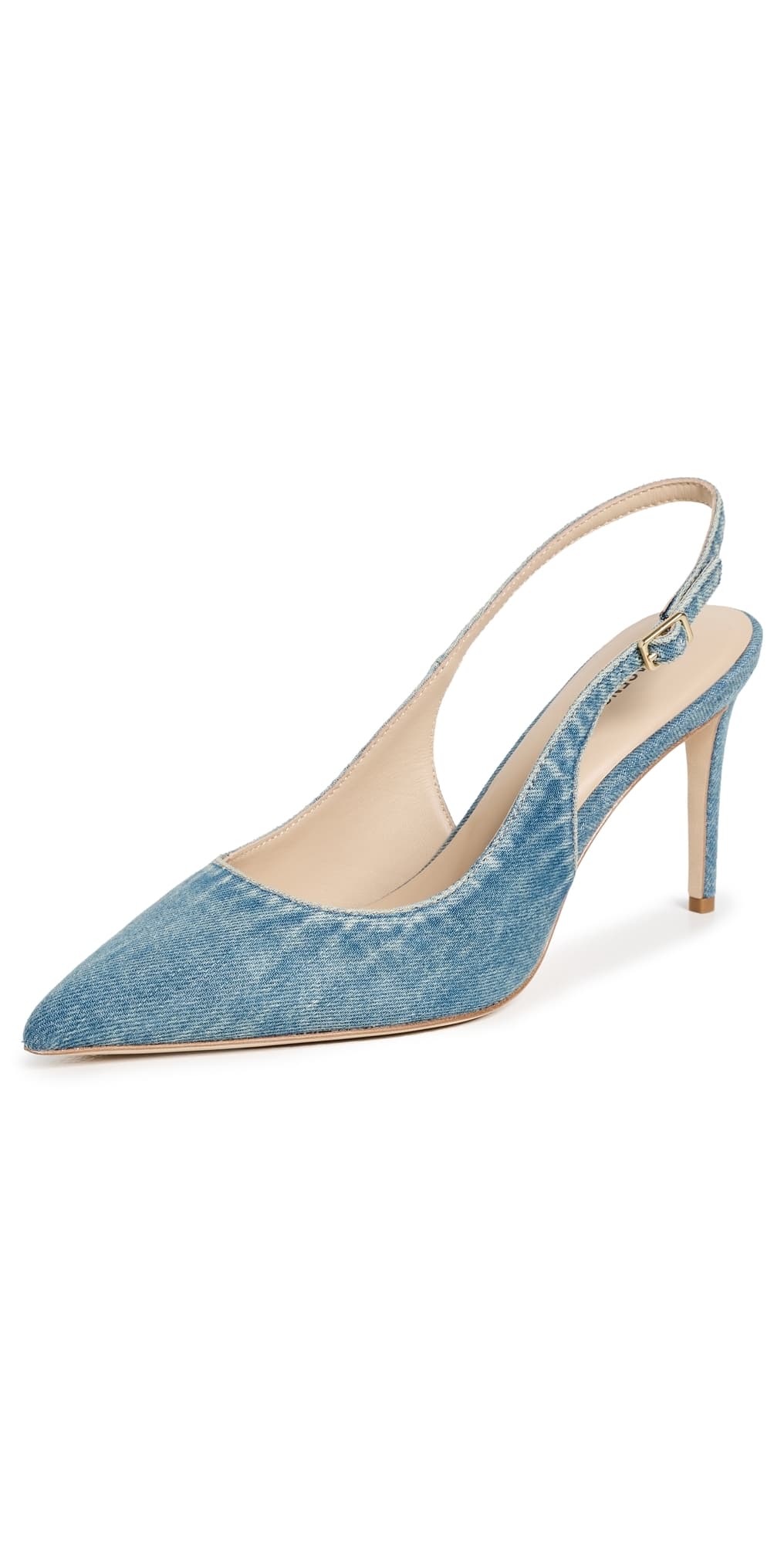 L'AGENCE Vichy Shoes Denim