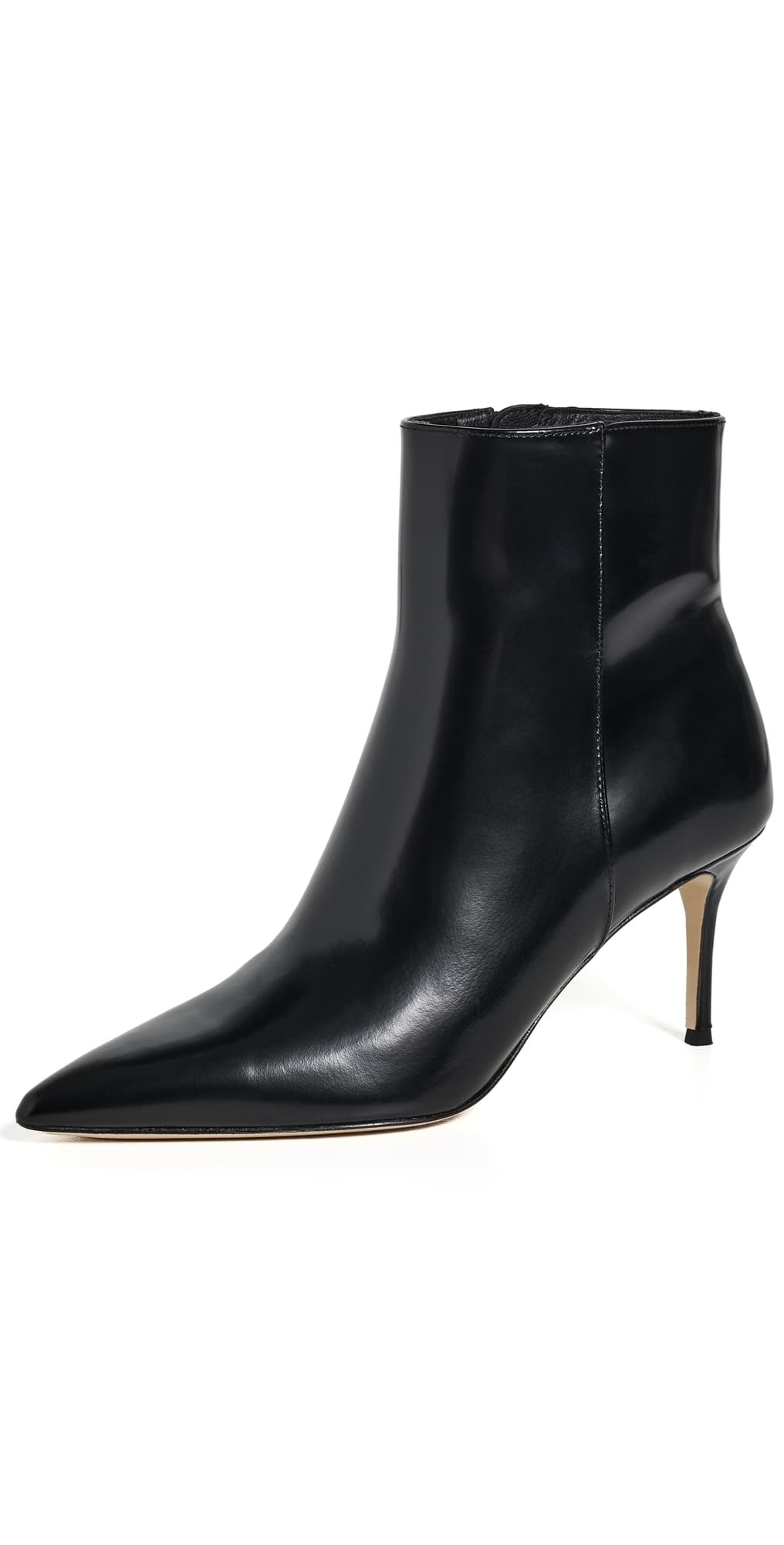 L'AGENCE Houston II Booties Black Leather