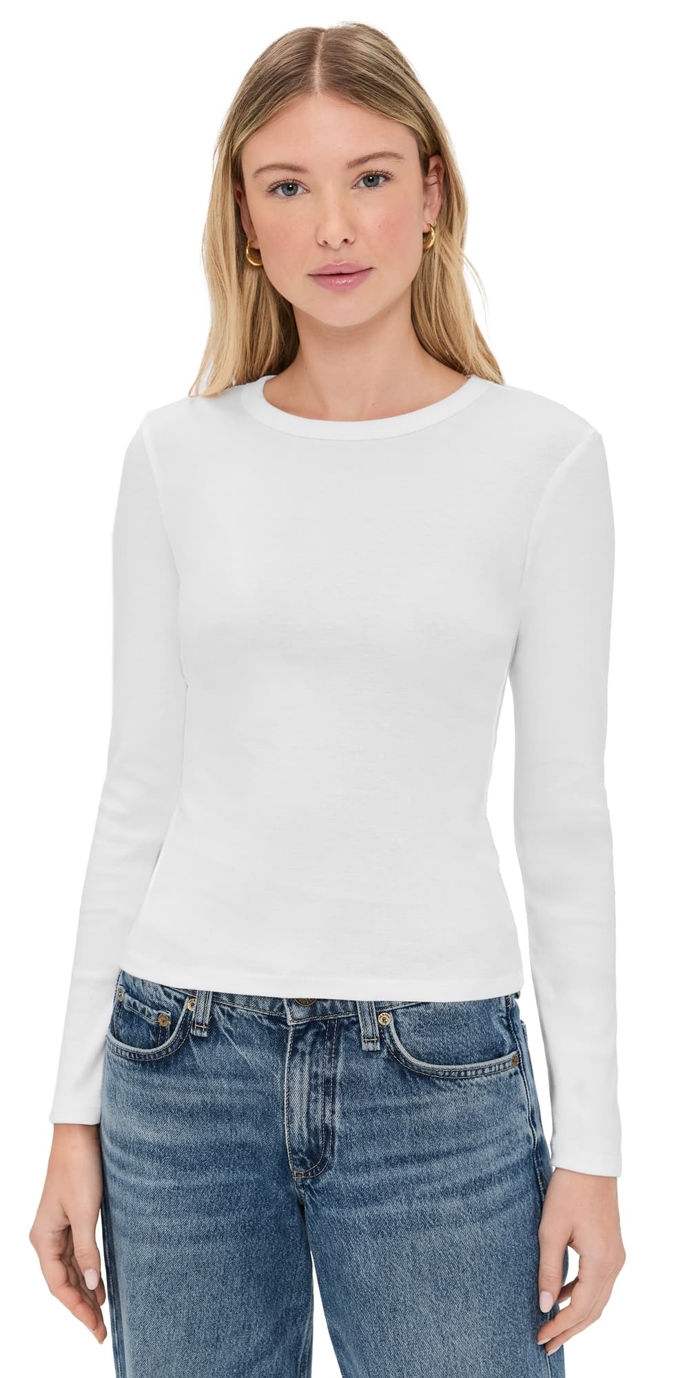 Leset Nando Slim Fit Long Sleeve Shirt White