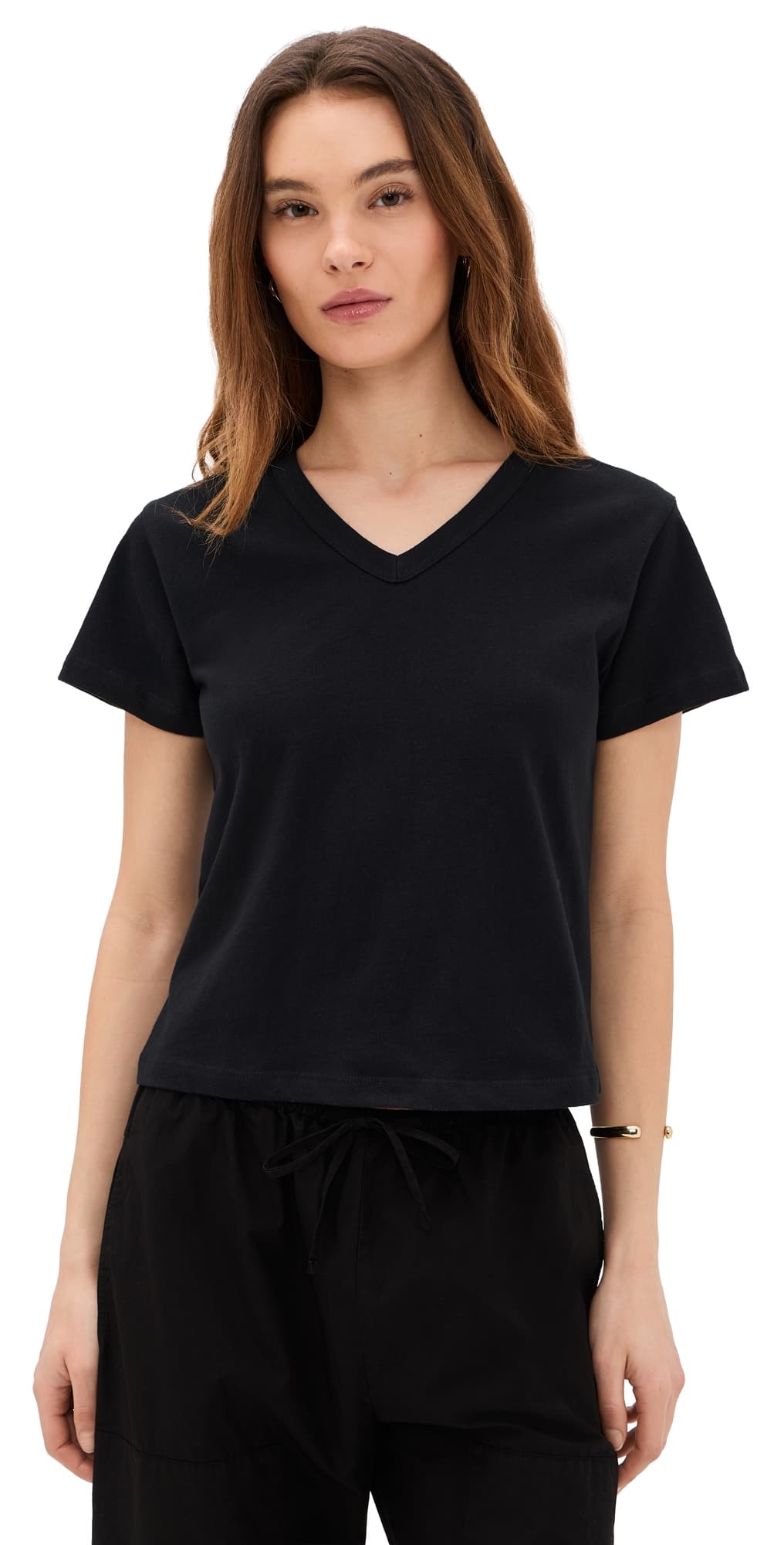 Leset Margo V Neck Black