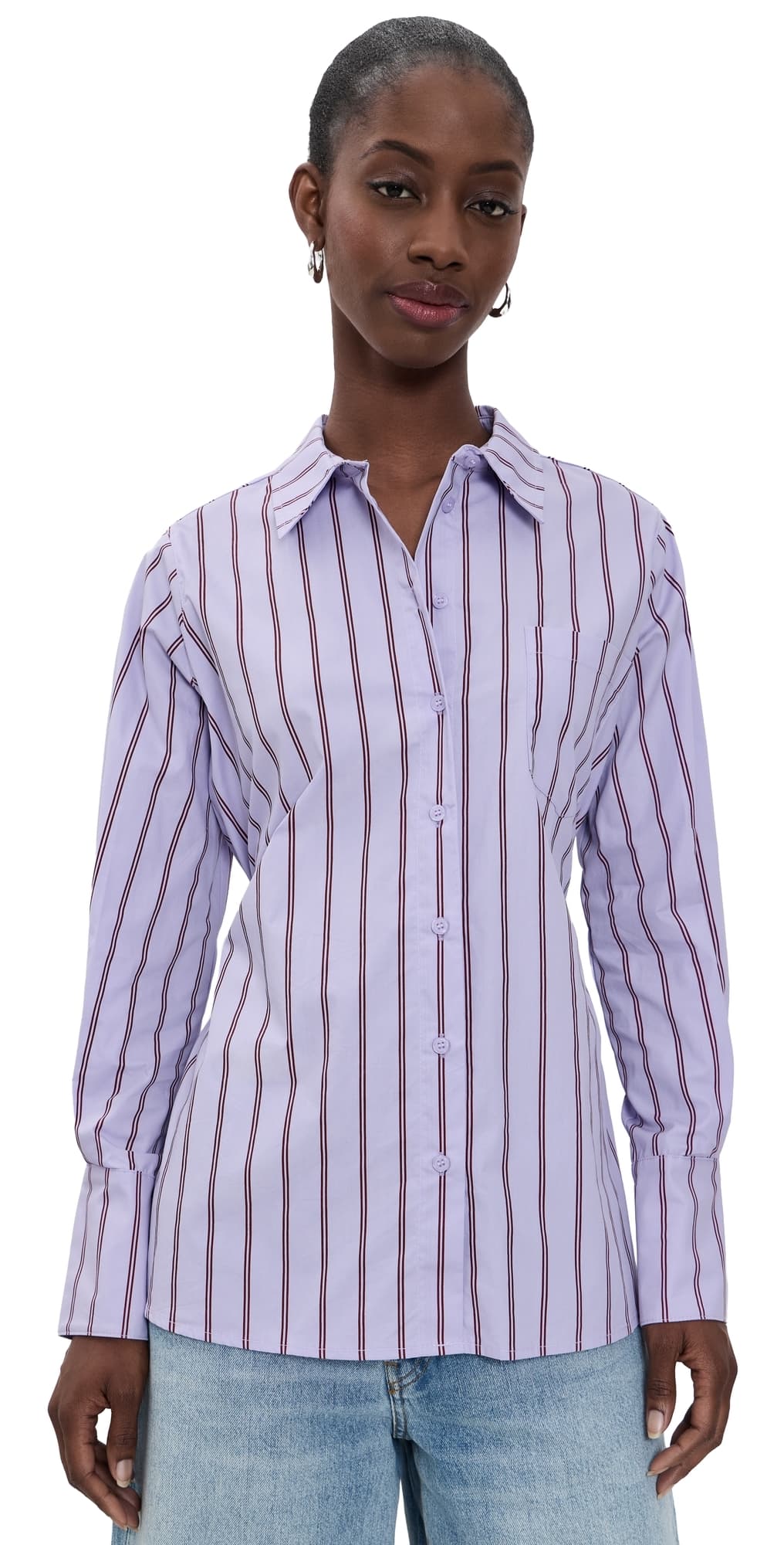 Line & Dot Andi Shirts Purple