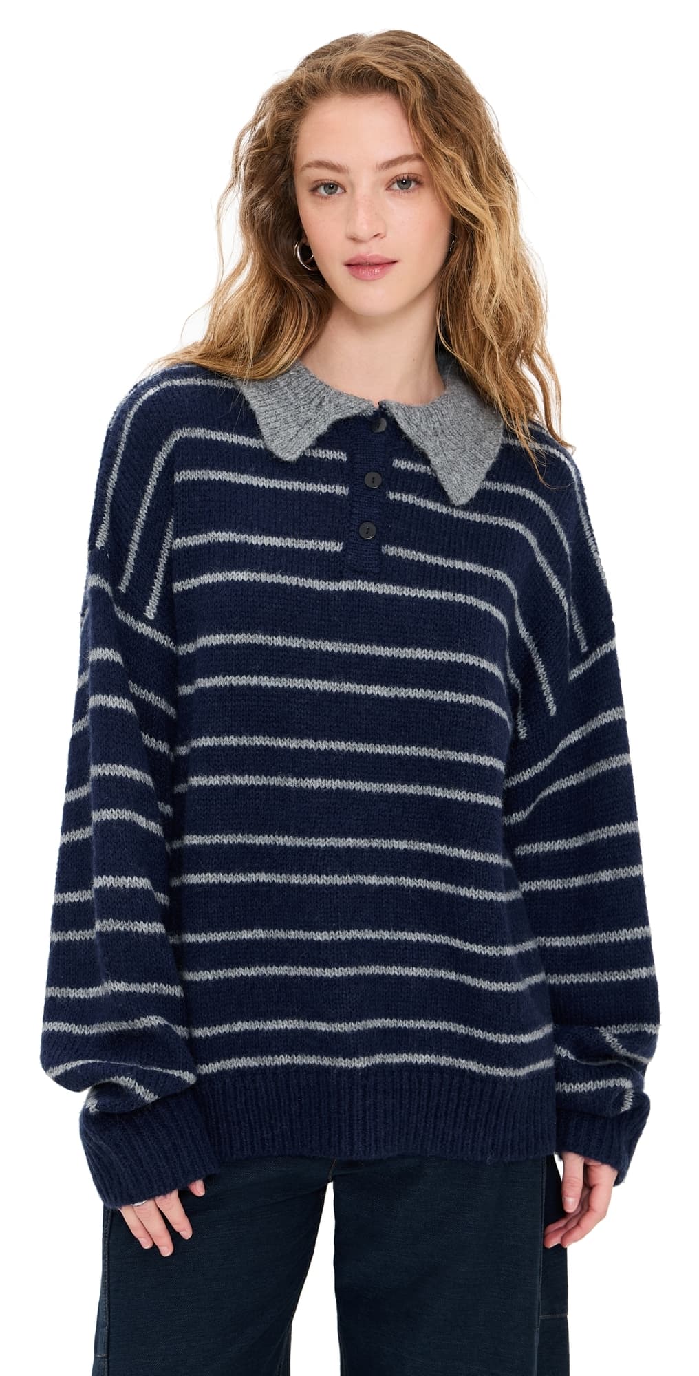 Lioness Rising Sun Jersey Pullover Navy