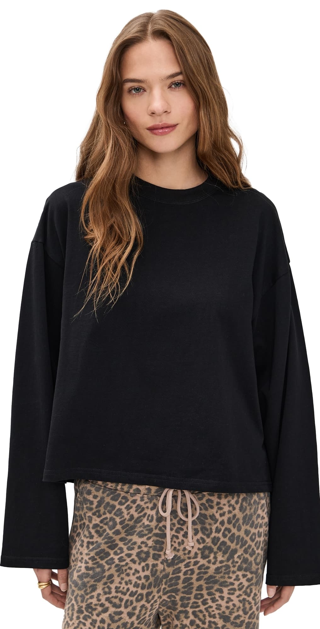 Lioness Bloom Long Sleeve Tee Onyx